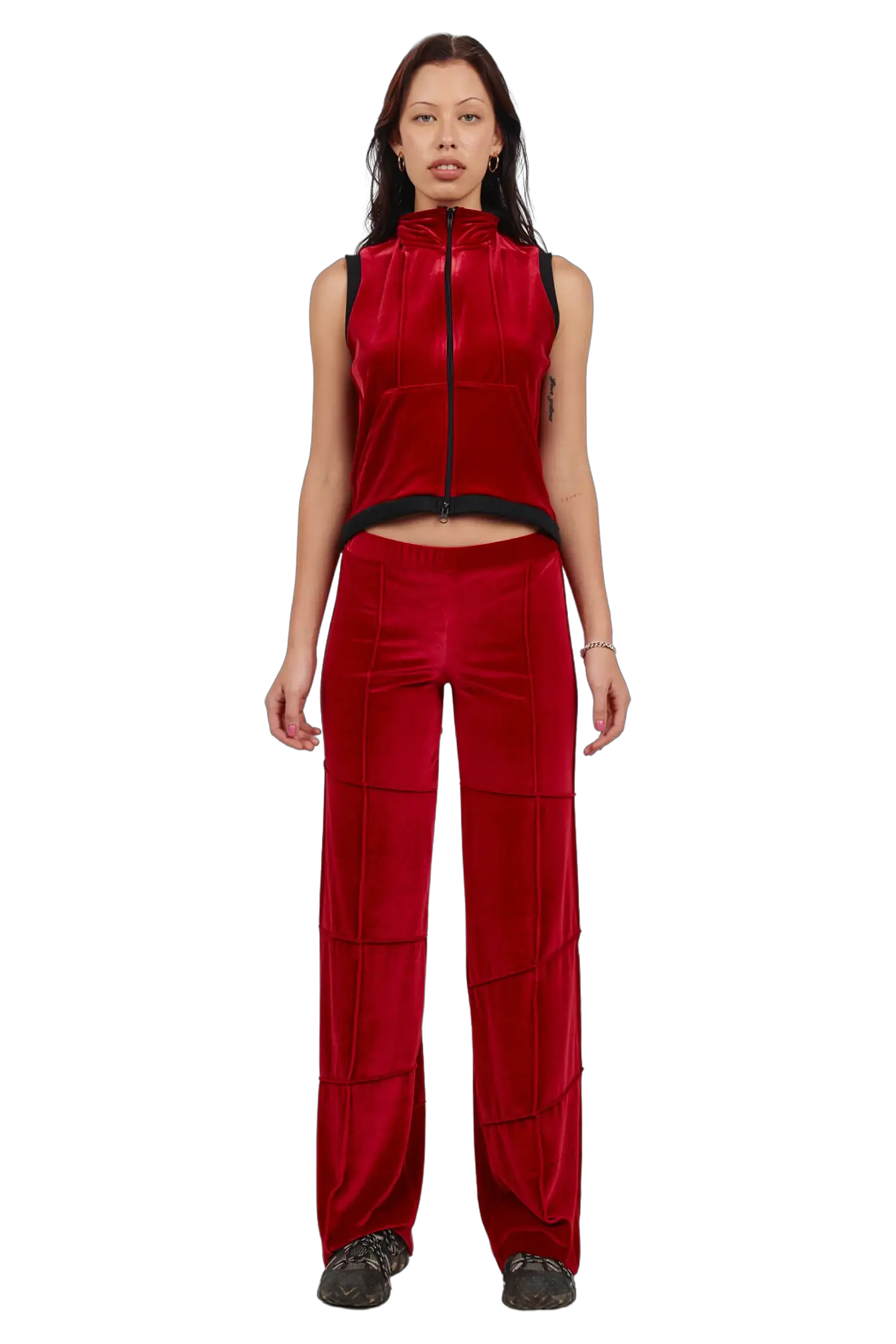 Spider vest - red