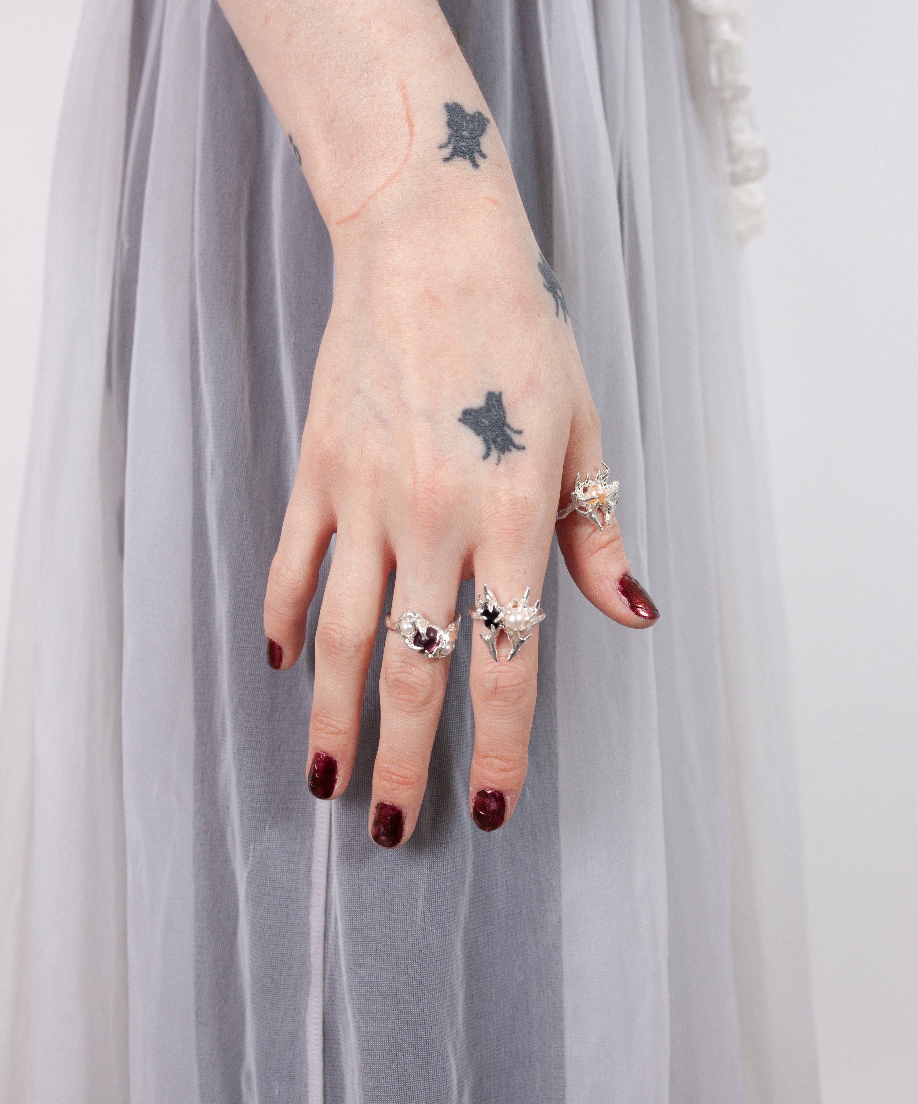 Wicked butterfly ring