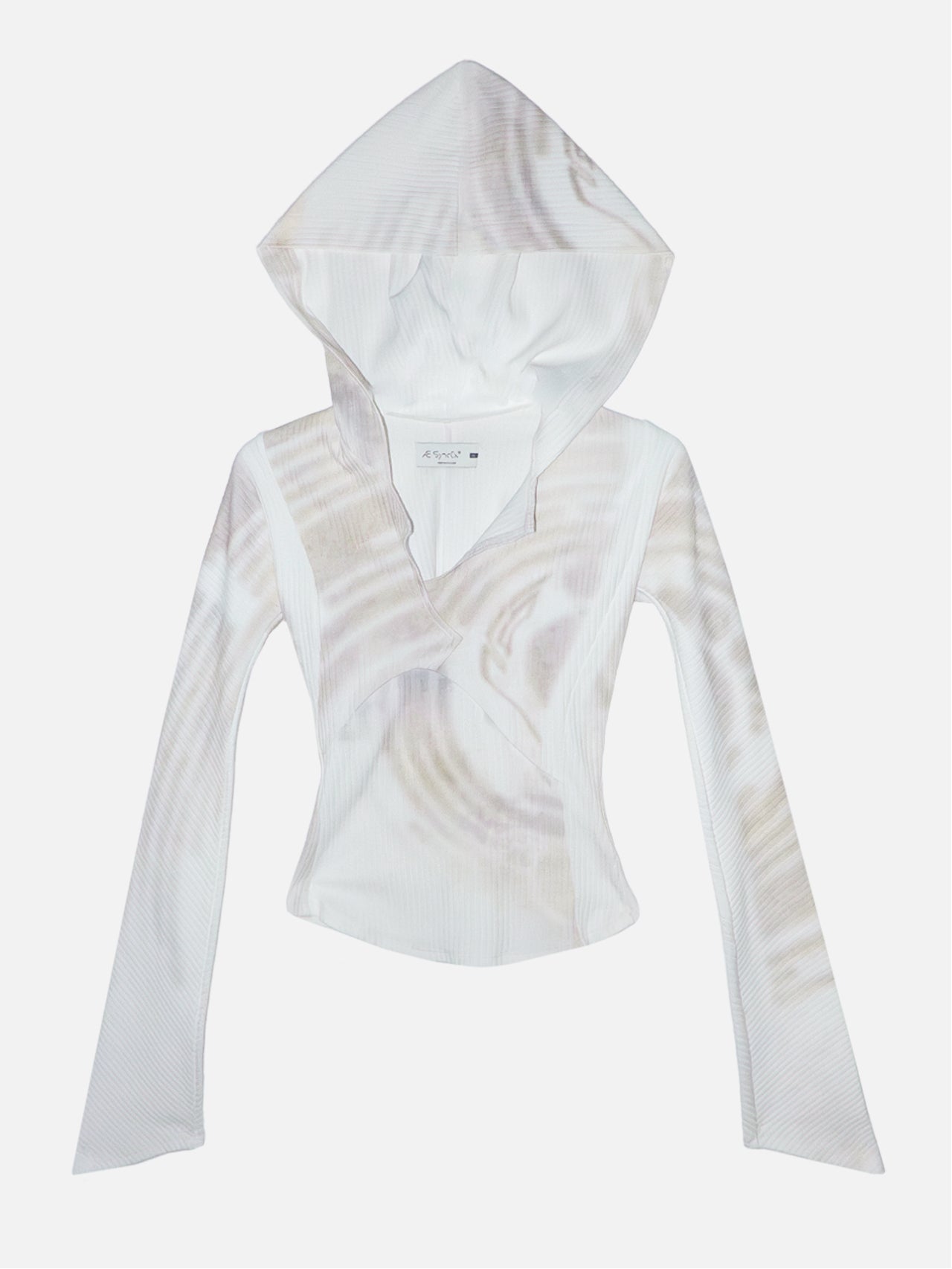 Mystery circle hooded top