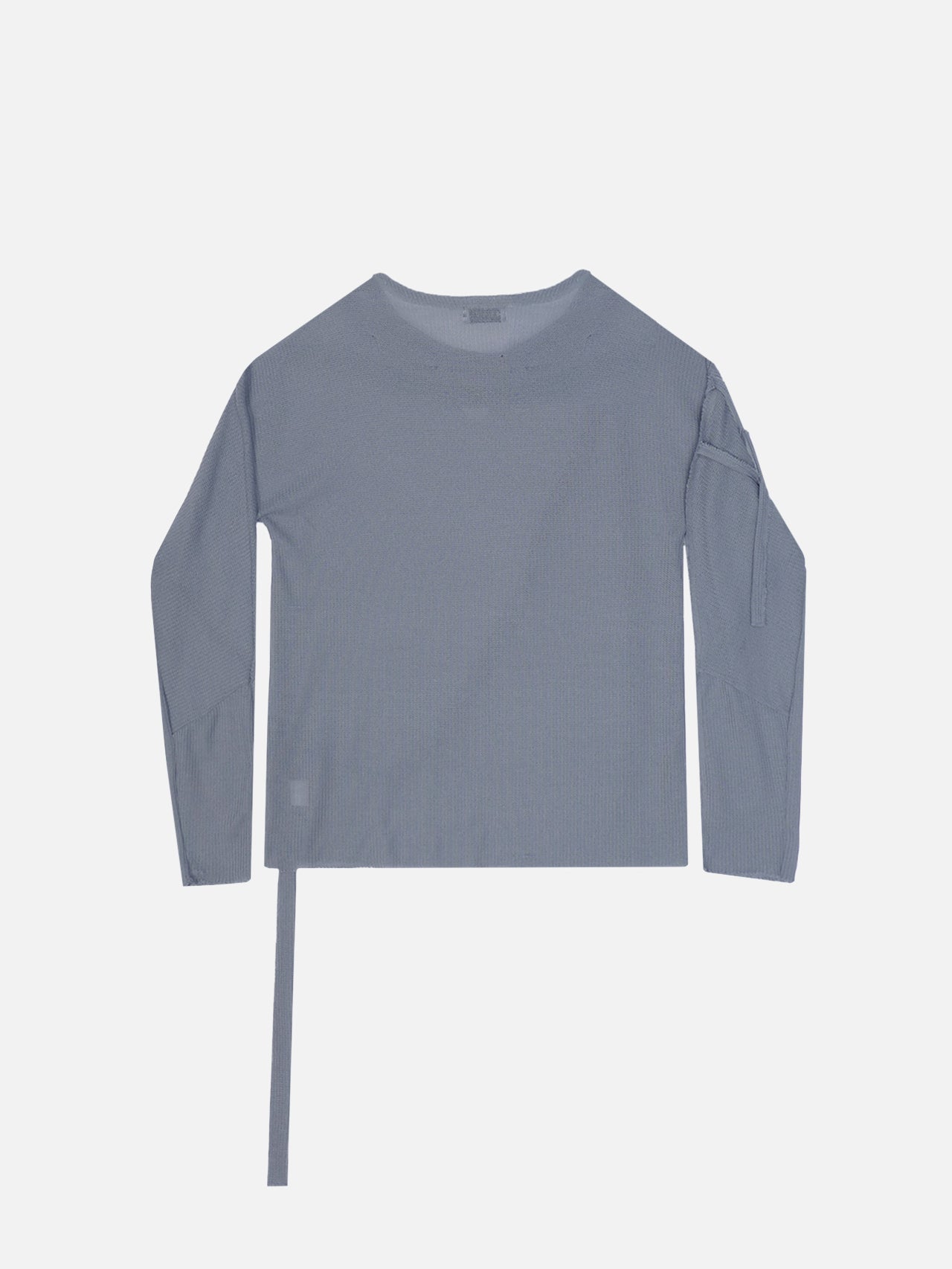 Trimmed knit top