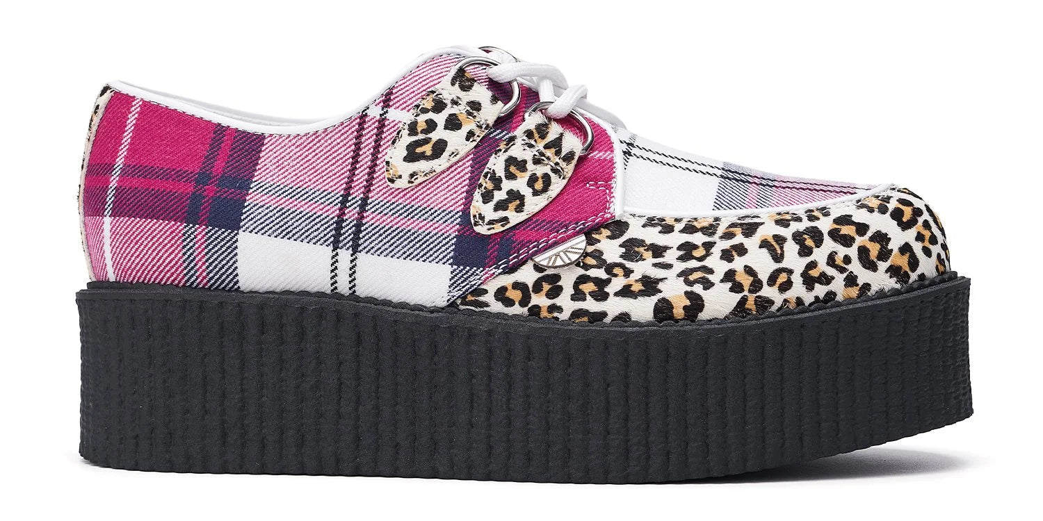 Pink and leopard shoes - underground x solène lescouët