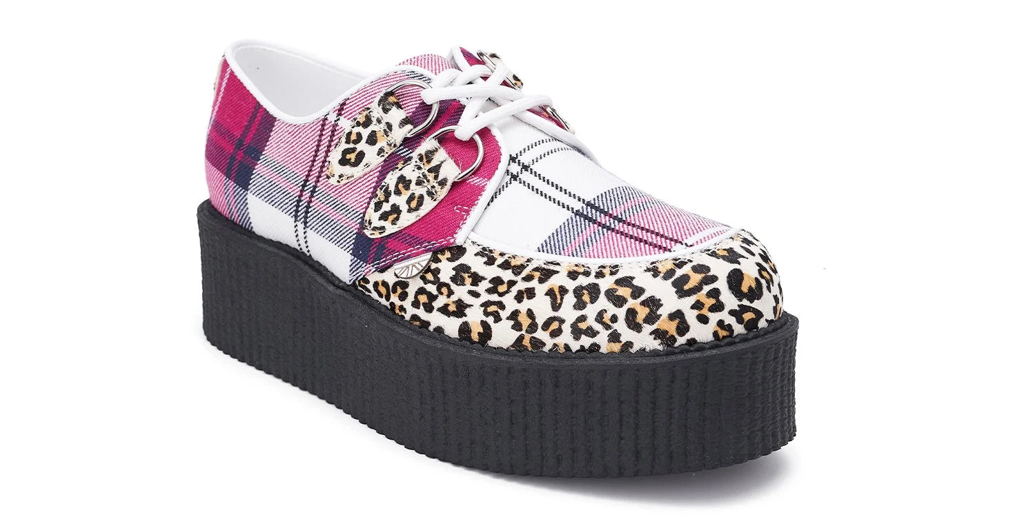 Pink and leopard shoes - underground x solène lescouët