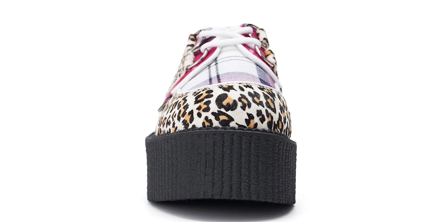 Pink and leopard shoes - underground x solène lescouët