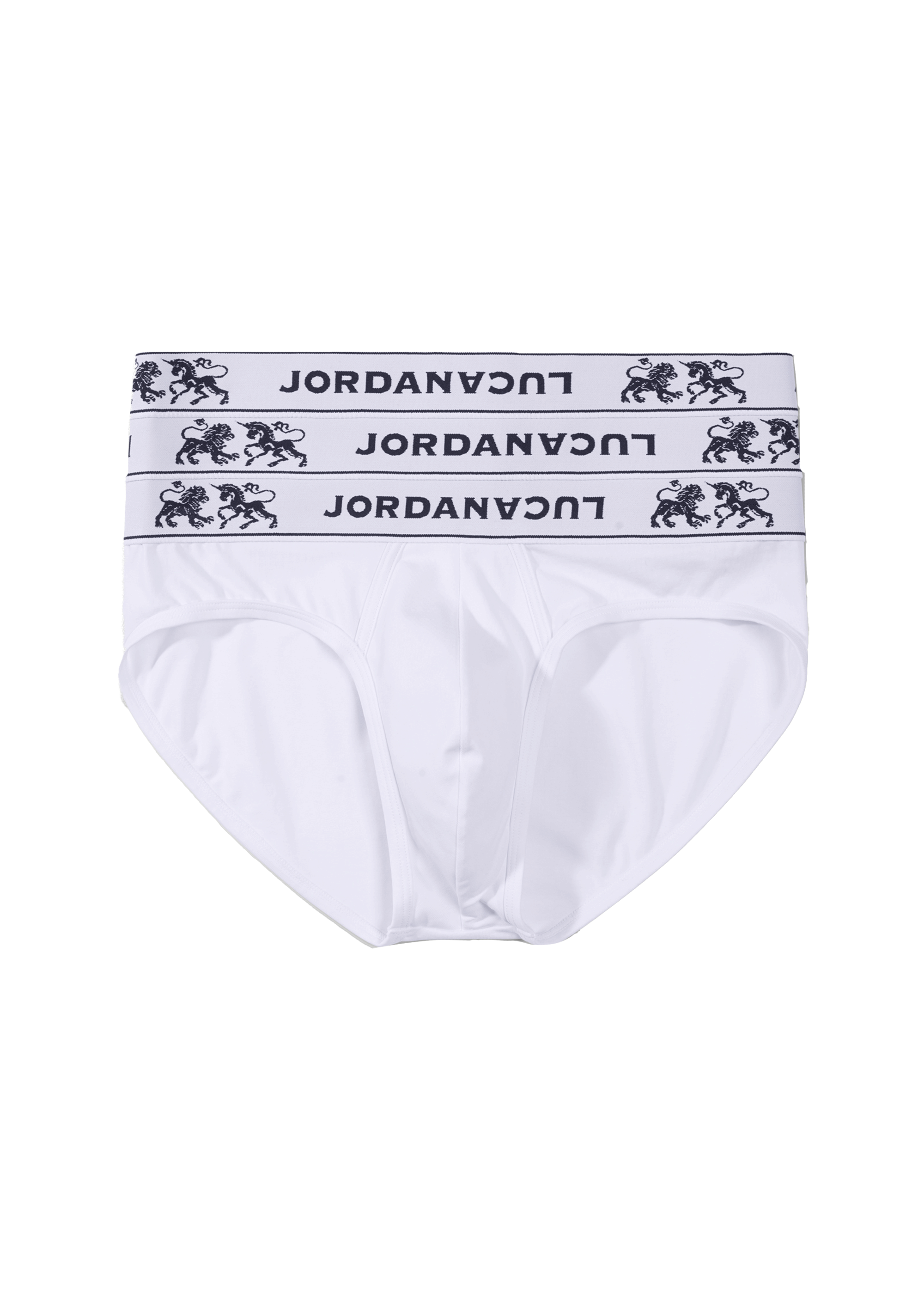 Jlt-3 triple waistband brief white