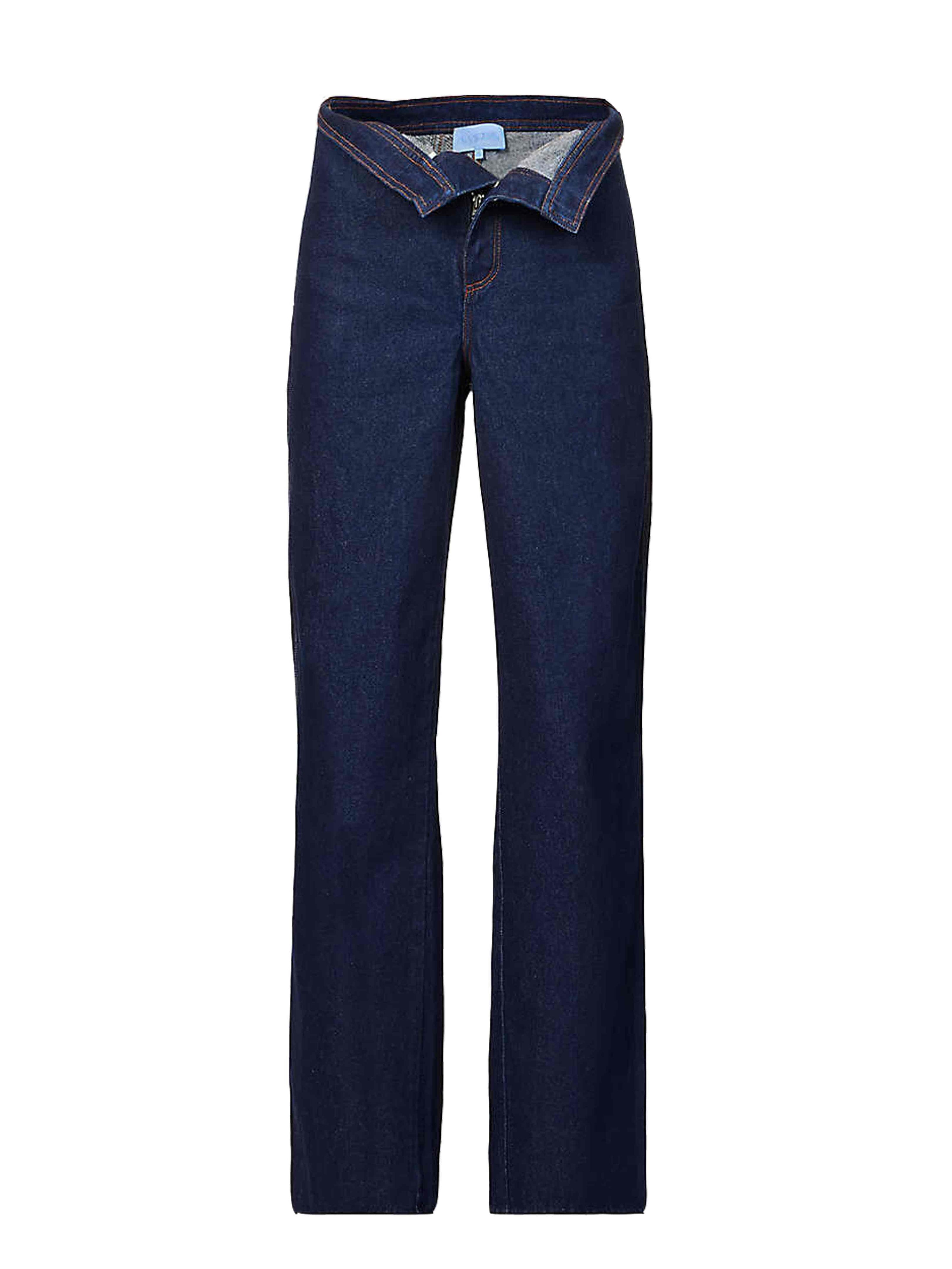Undressing jeans