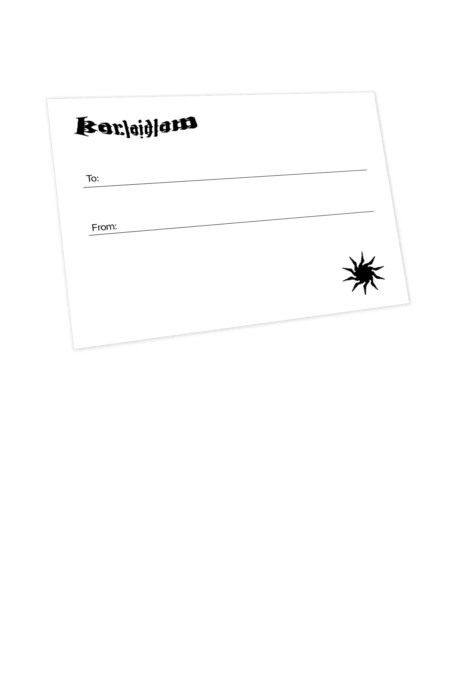 Karlaidlaw gift card