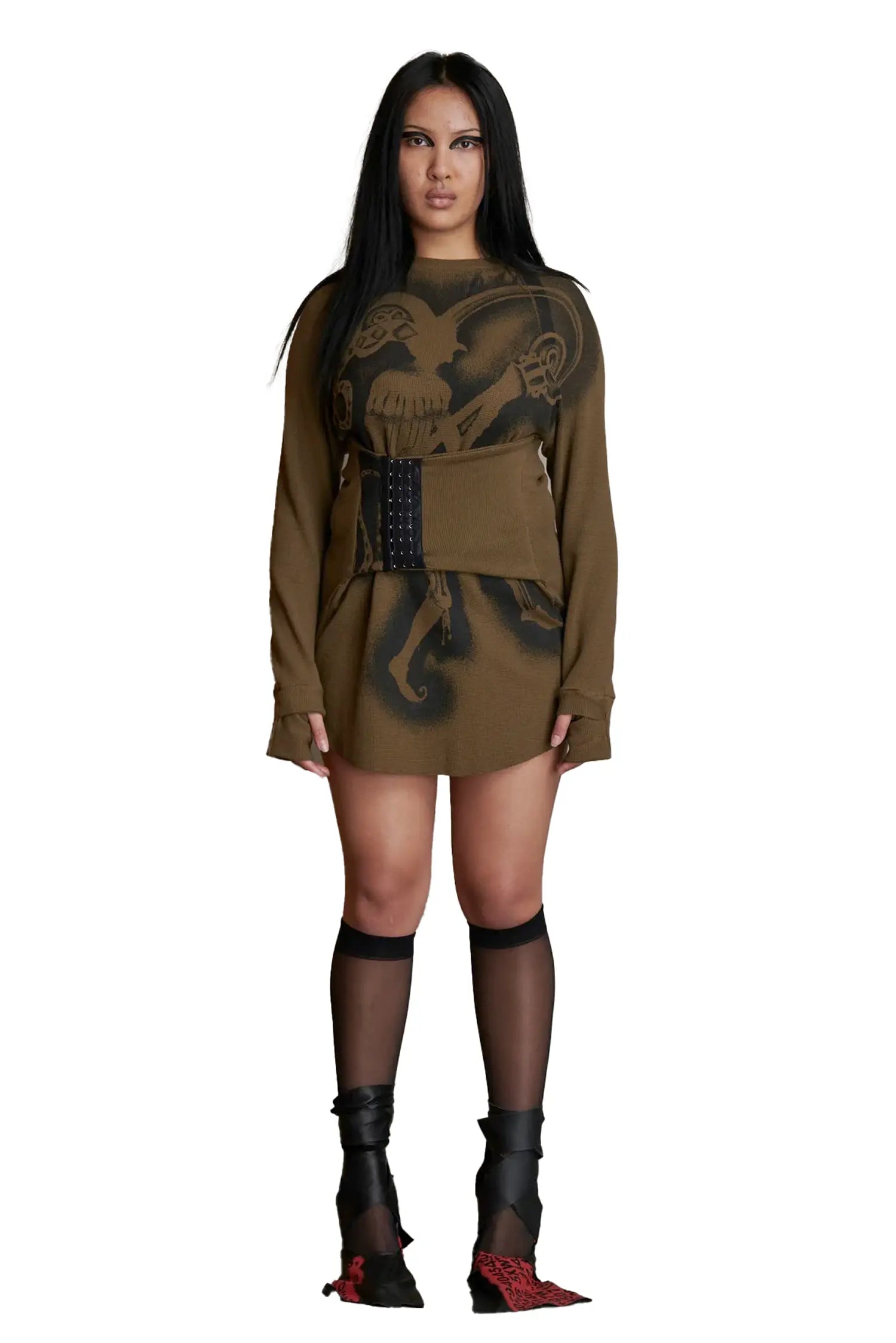 Jester dress - khaki