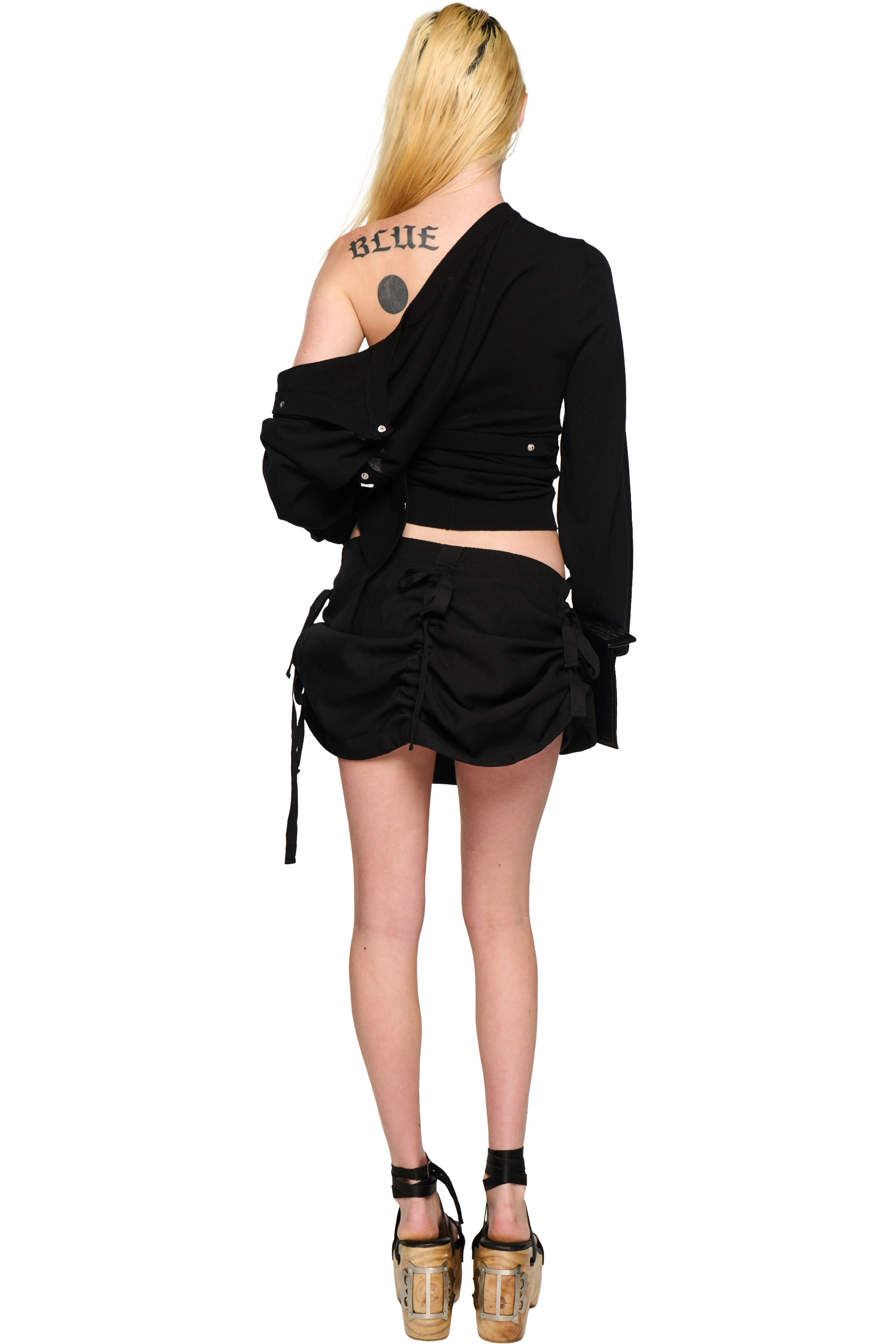 Dark horse cardigan - black