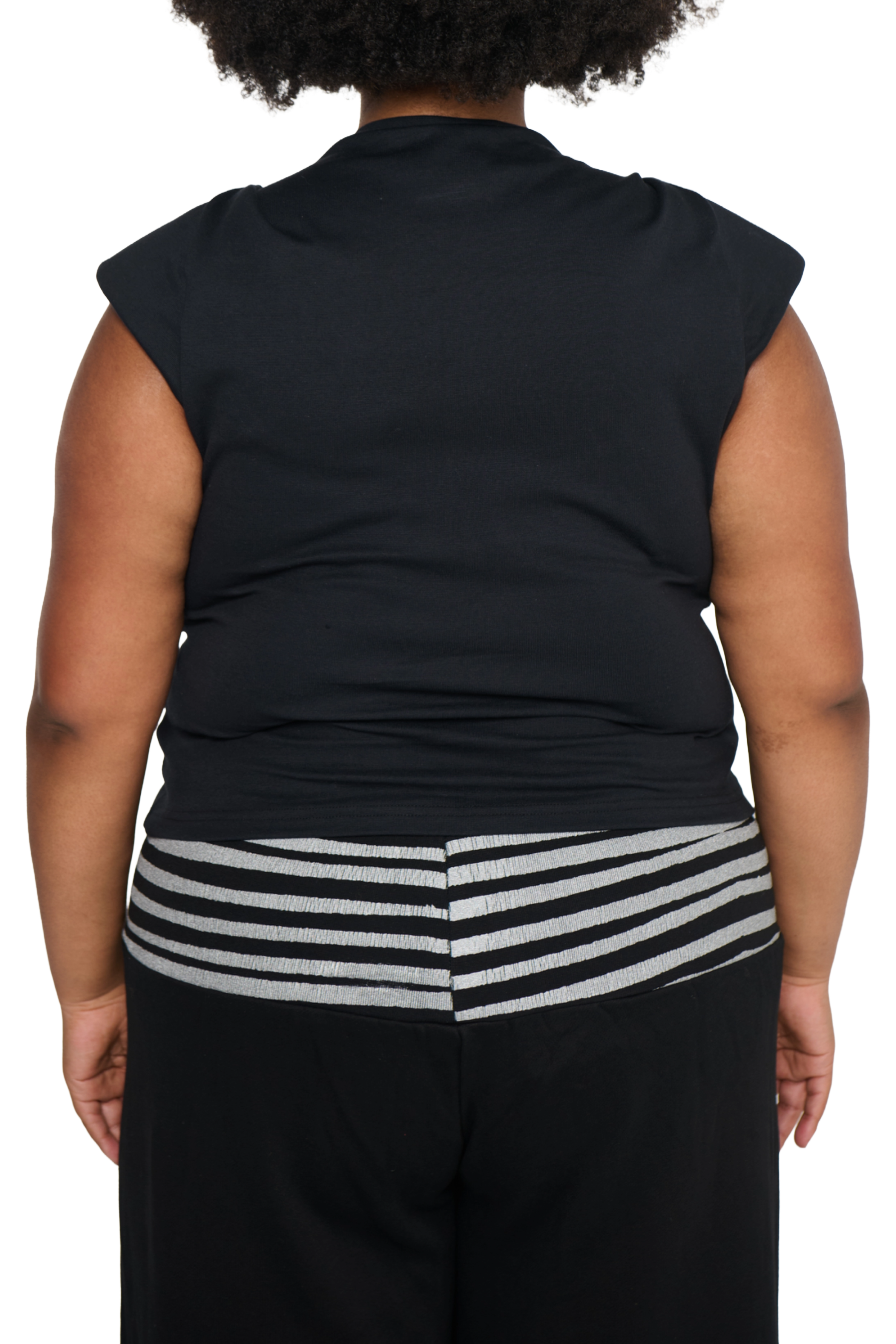 Twisted t-shirt - black