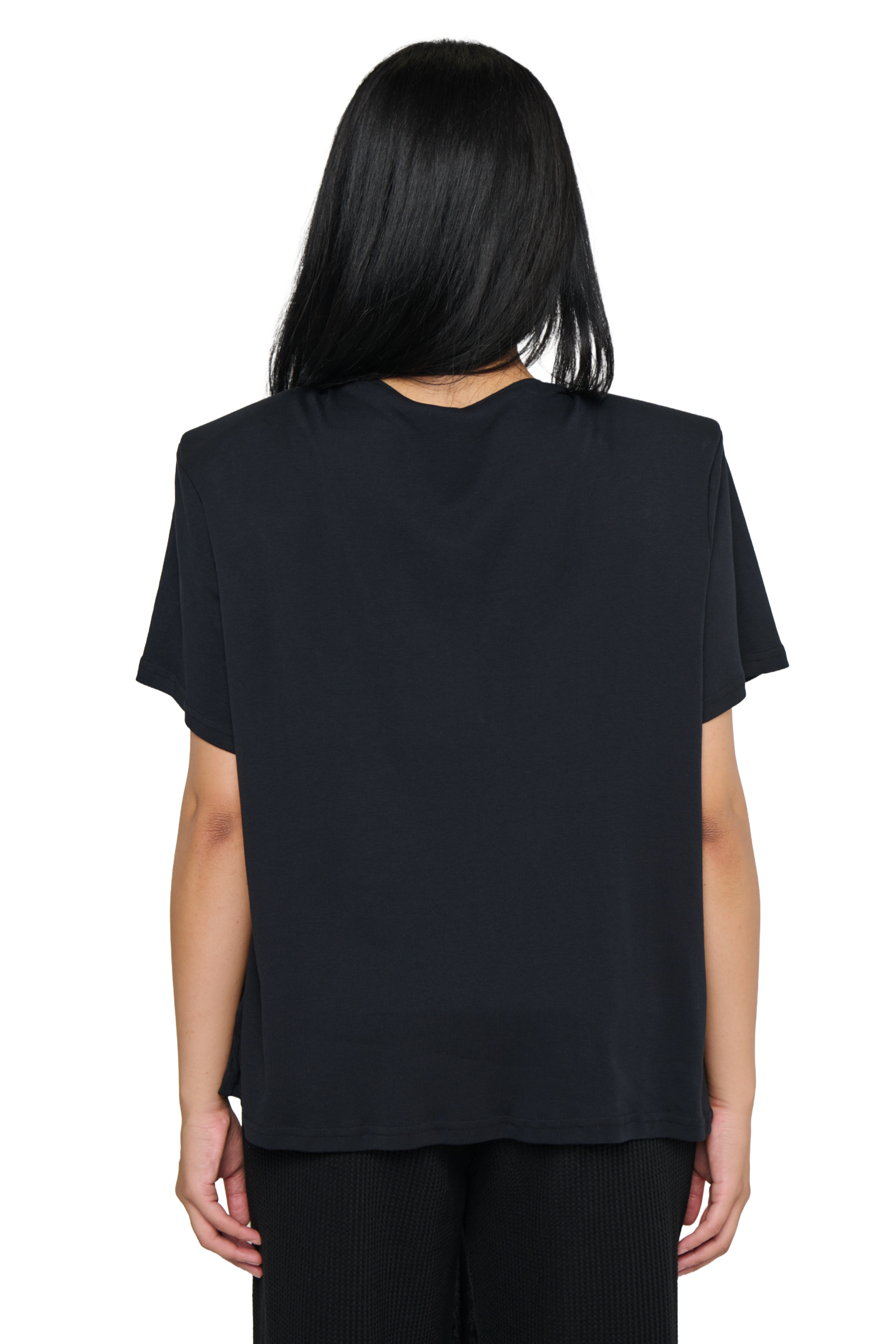 Scrunch t-shirt - black