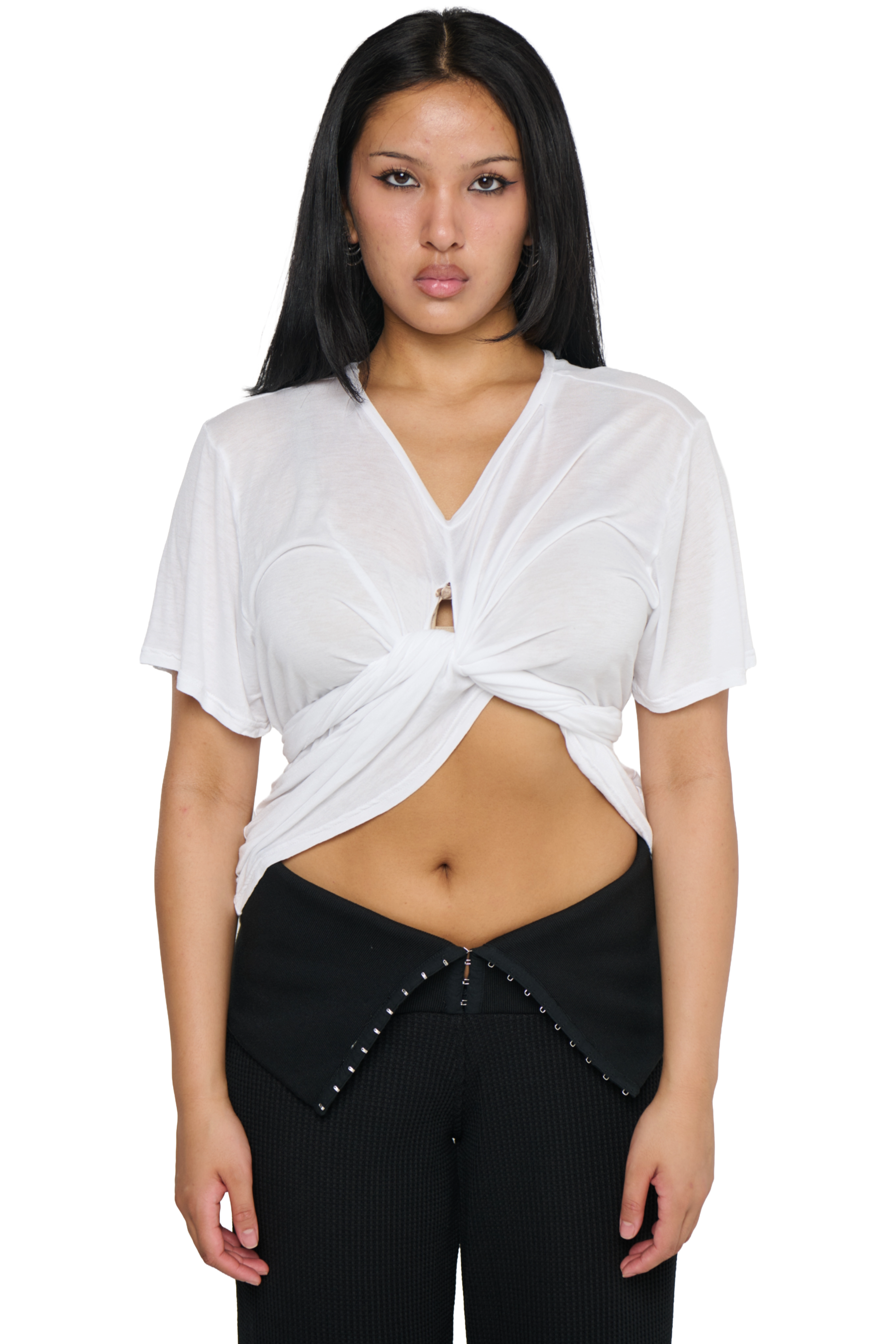 Scrunch t-shirt - white
