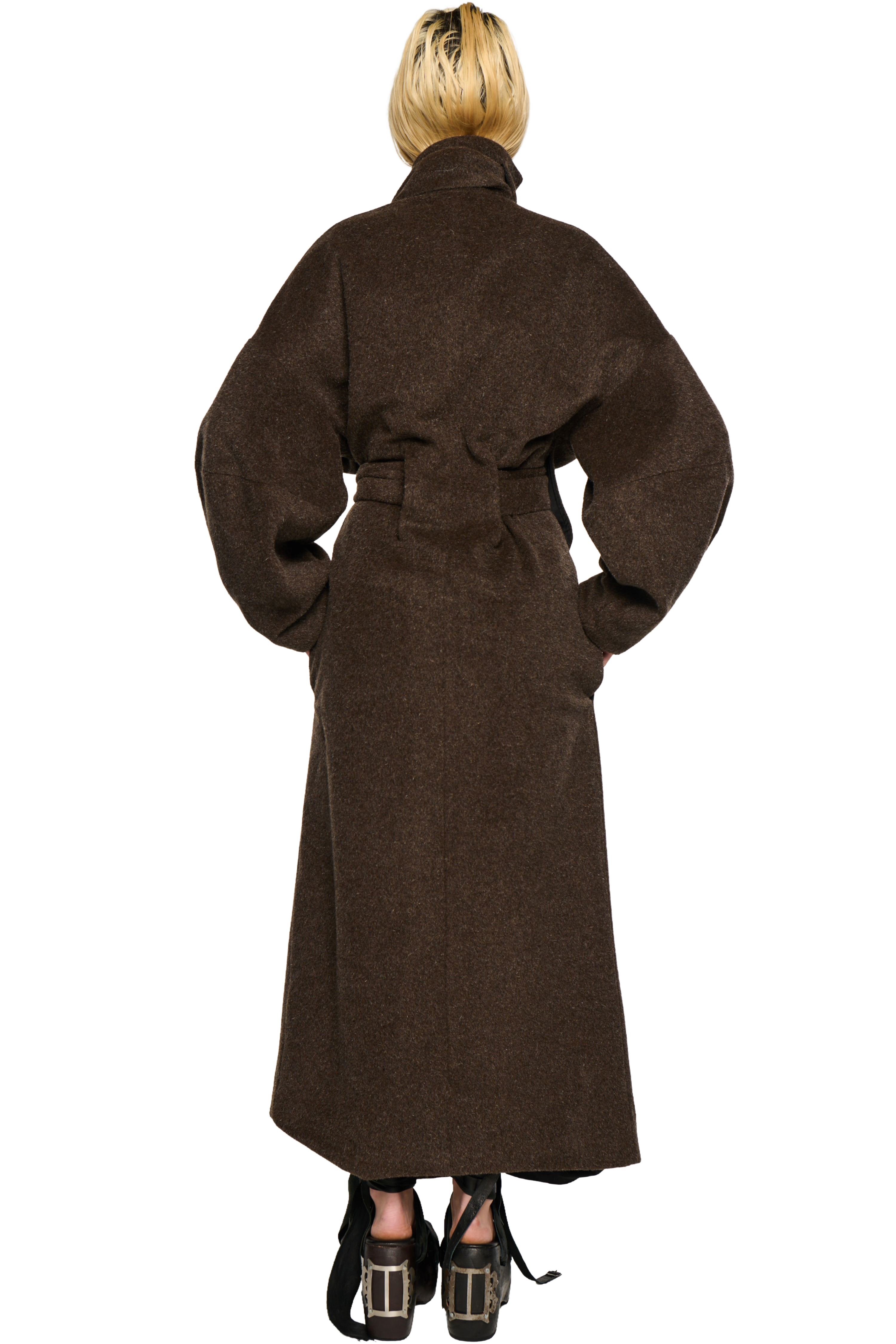 Manola coat - brown (deep brown)