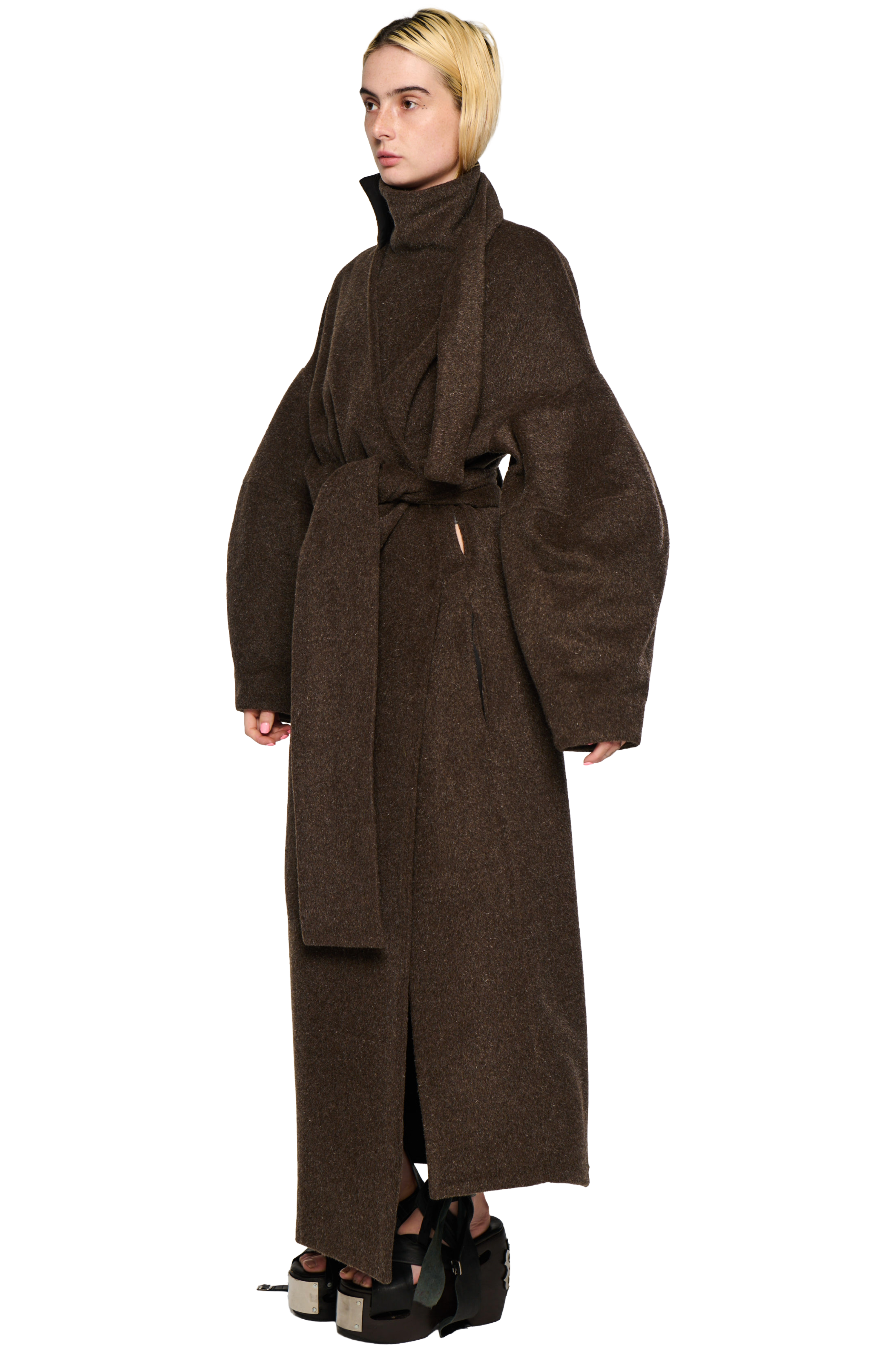 Manola coat - brown (deep brown)