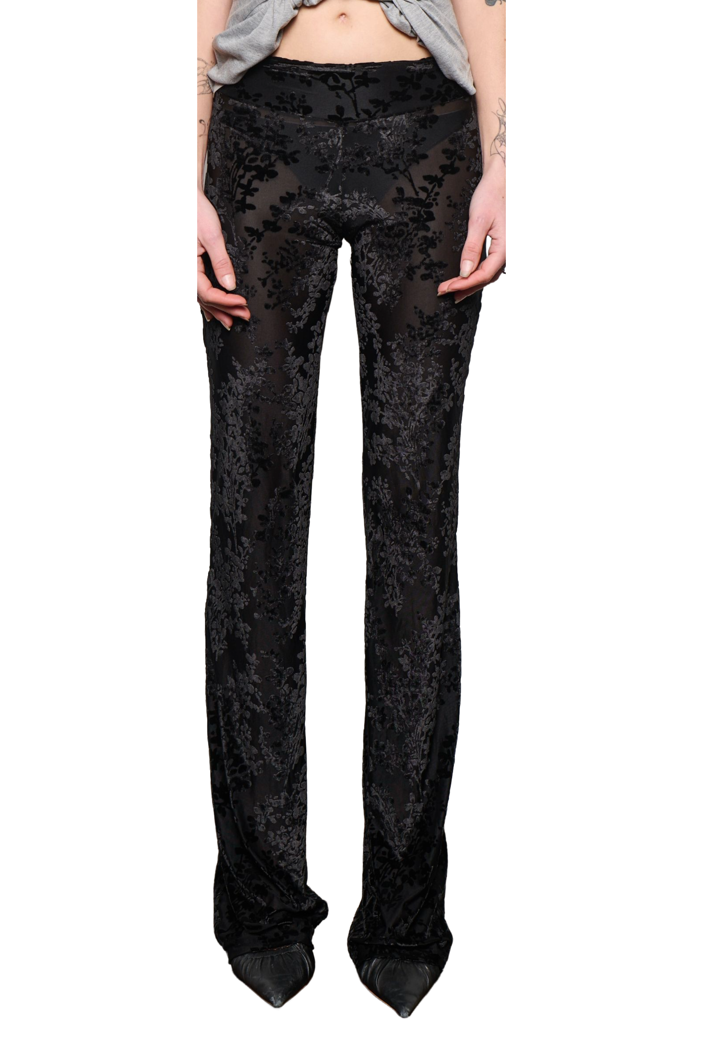 Floral tiger pant