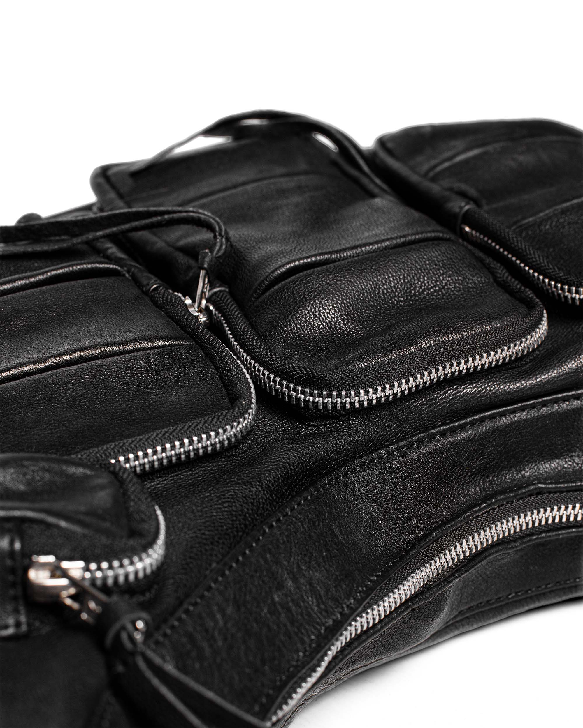 Utility leather bag