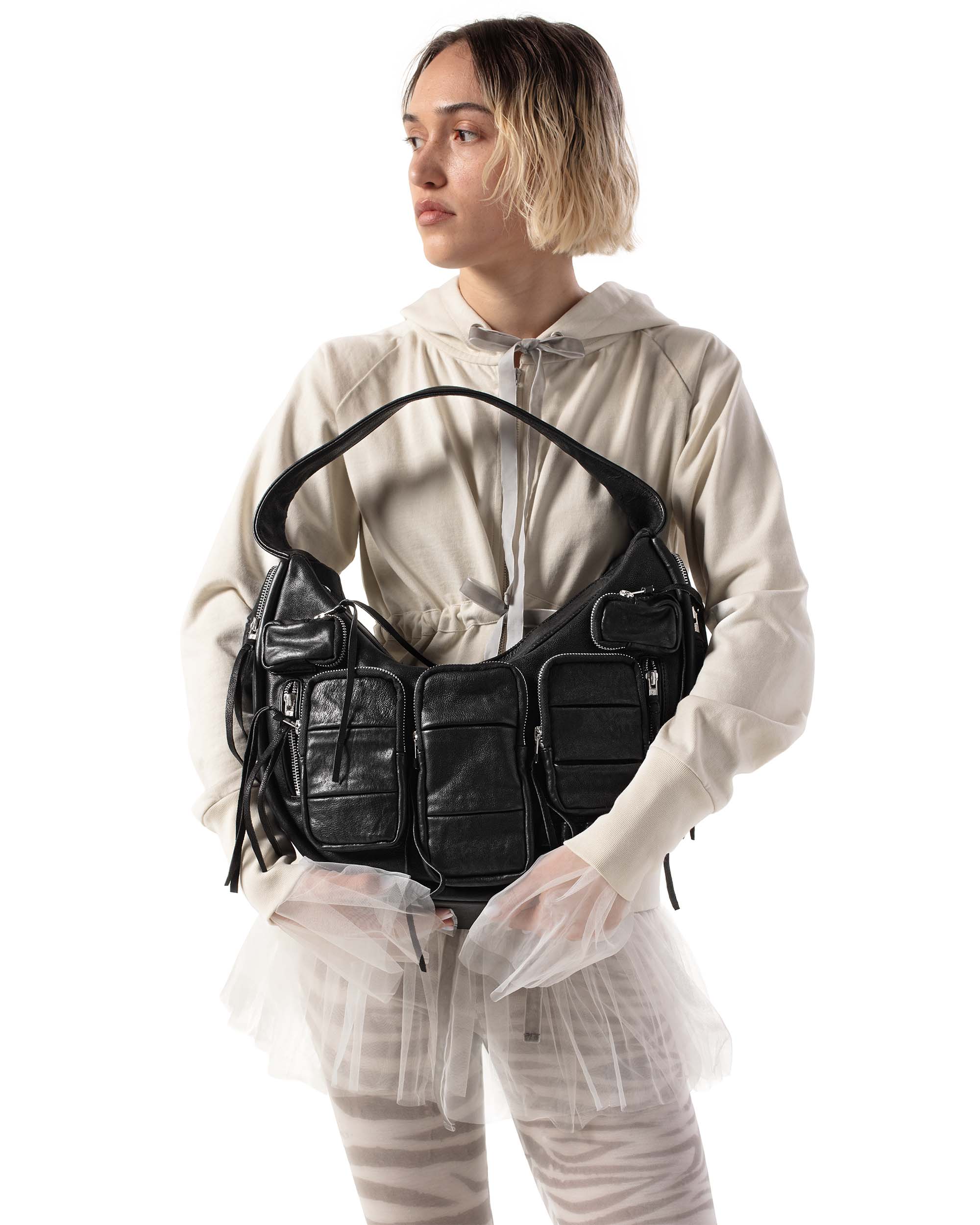 Utility leather bag
