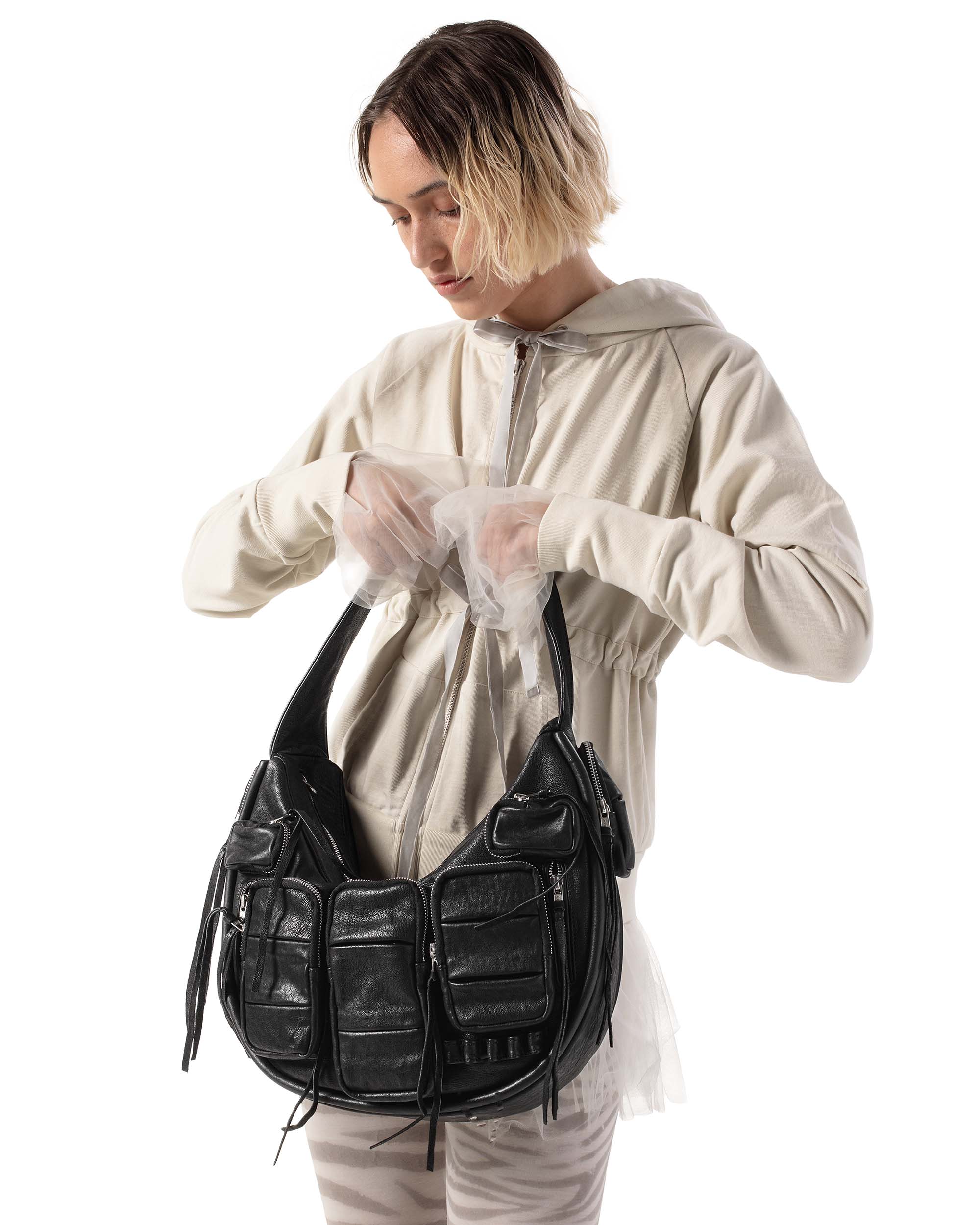 Utility leather bag