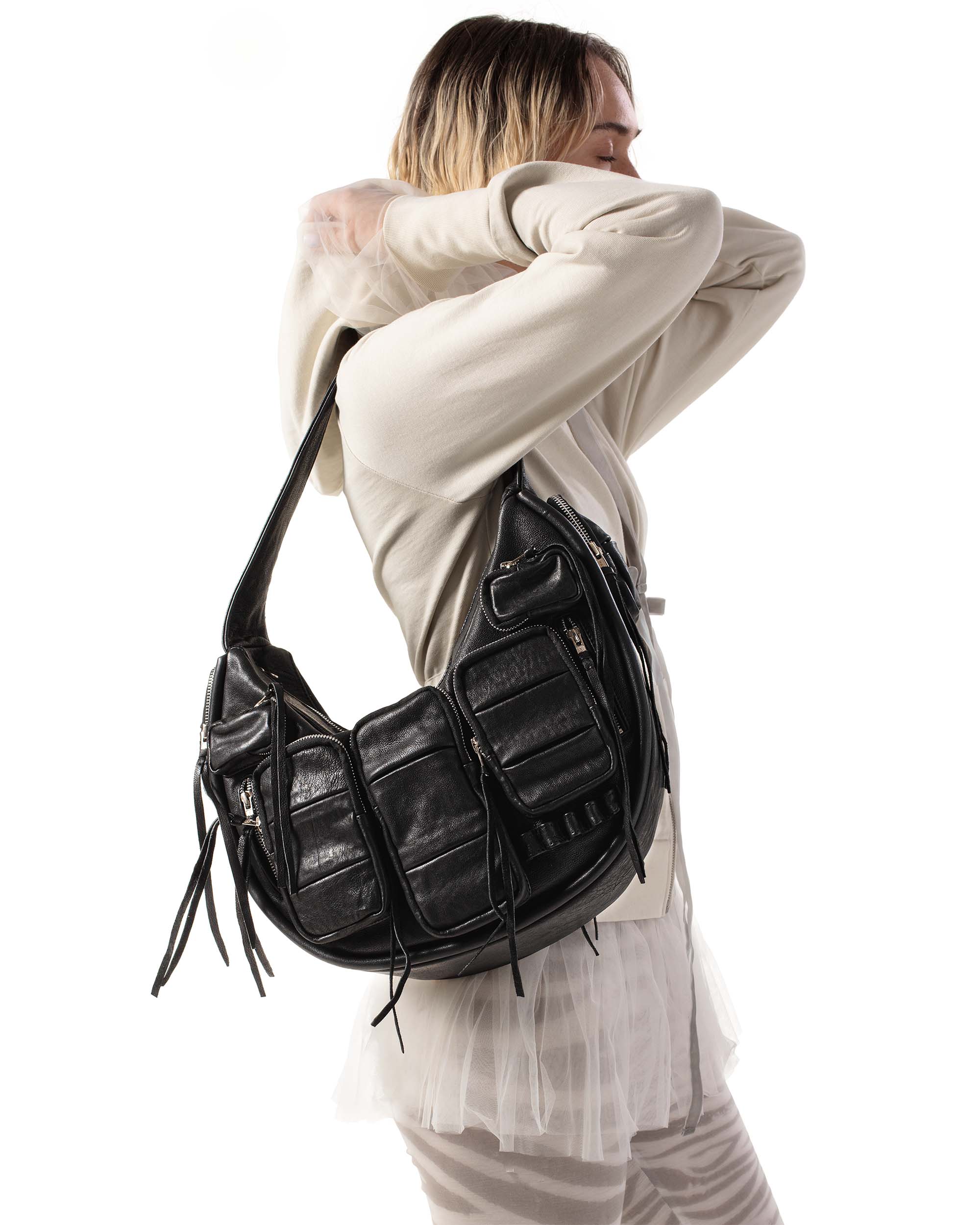 Utility leather bag