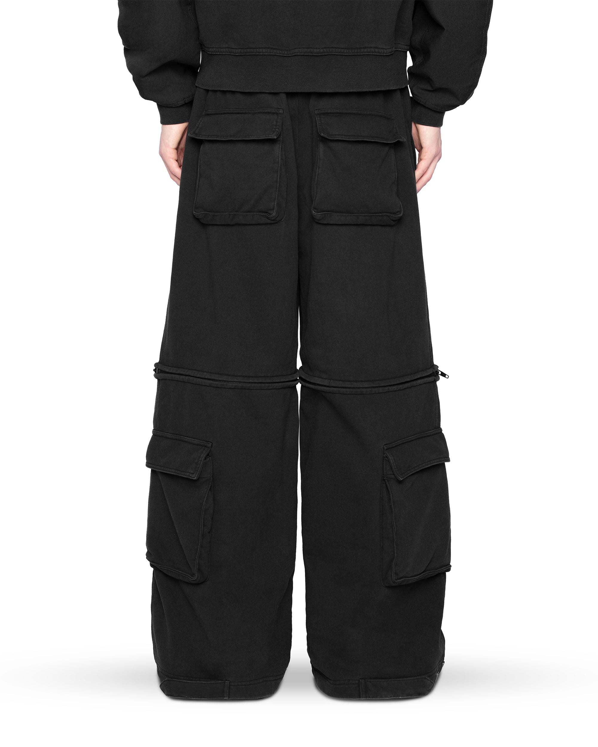 Convertible utility sweatpants