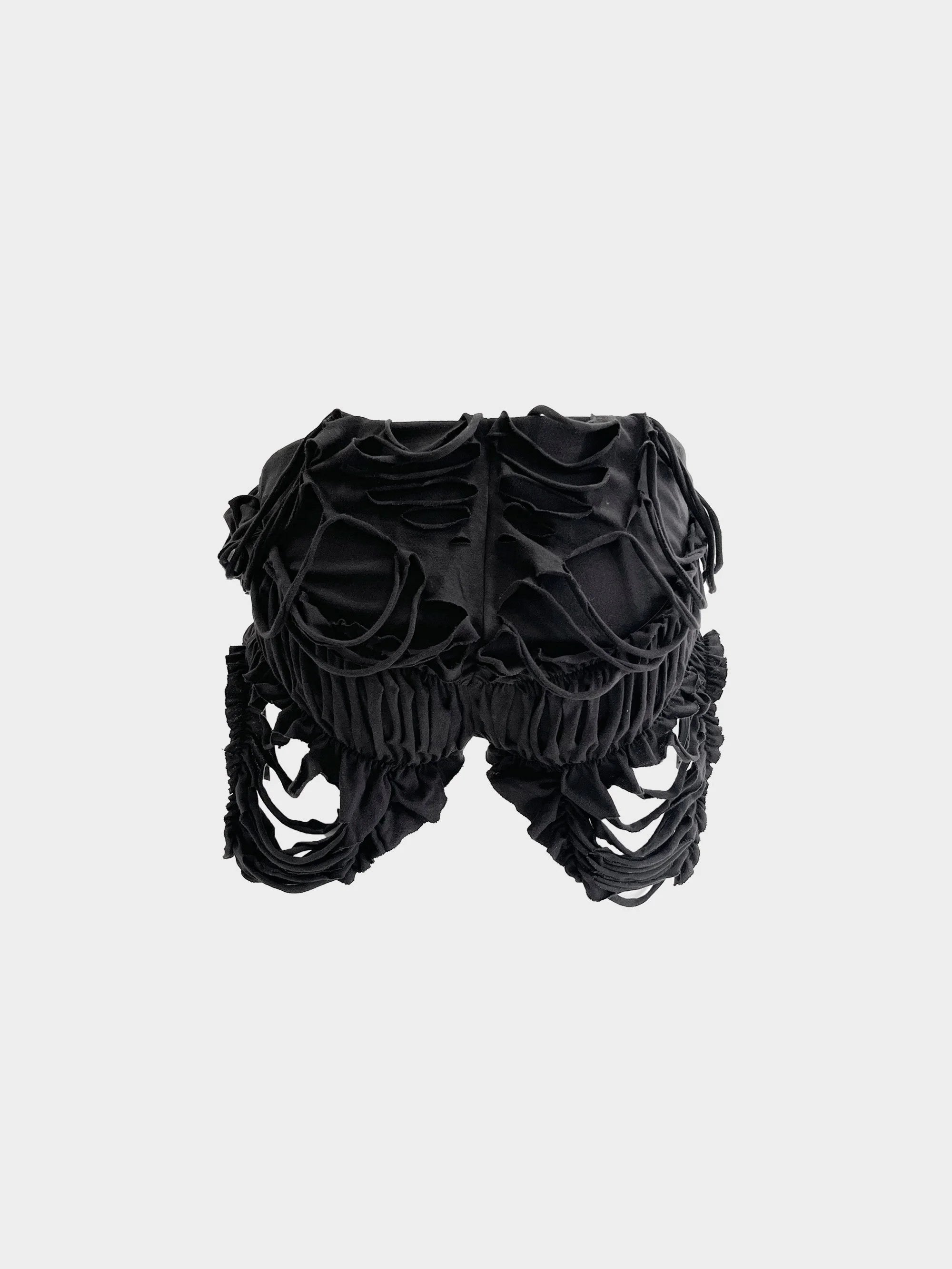 Victorian cut jersey shorts