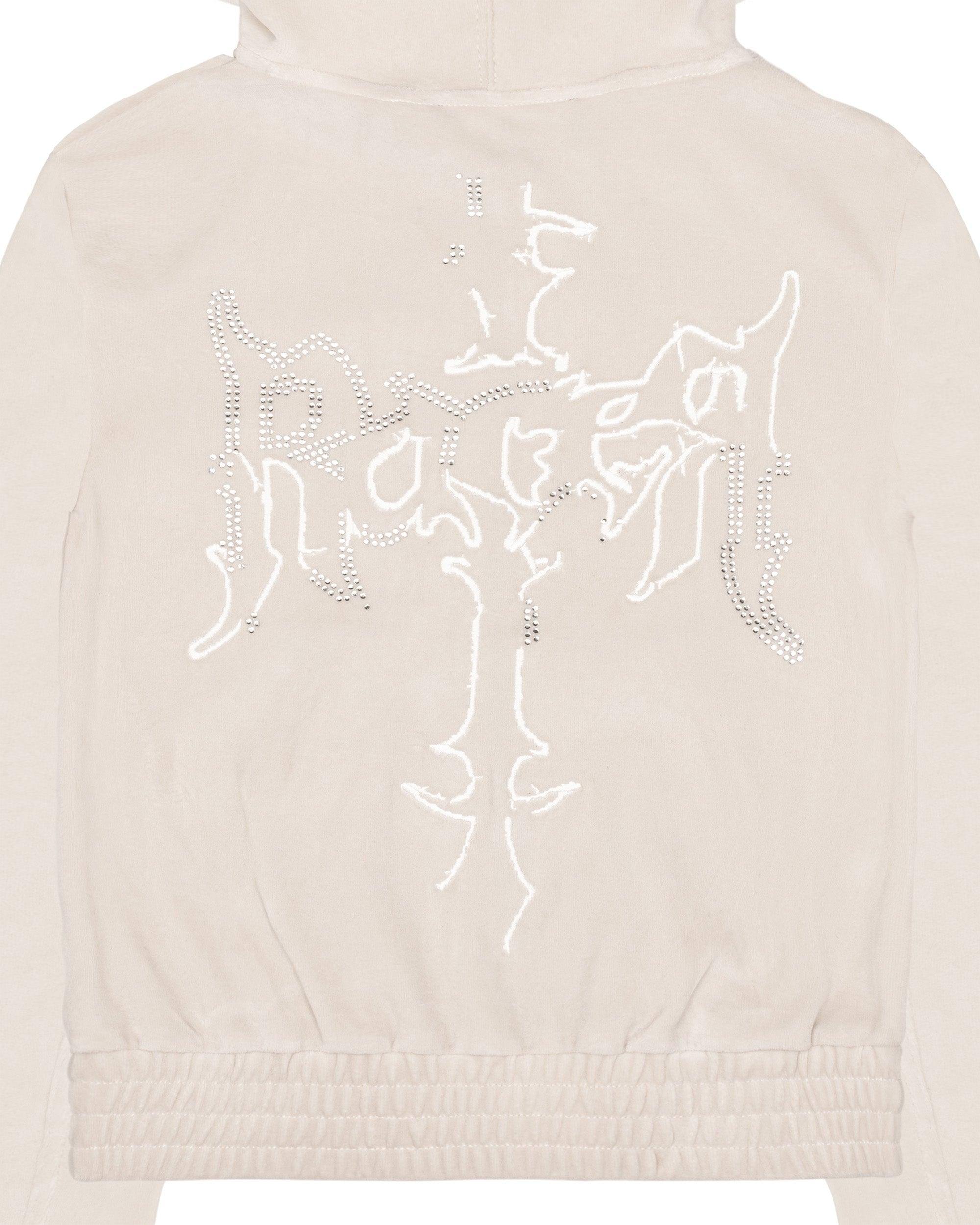 Velour hoodie
