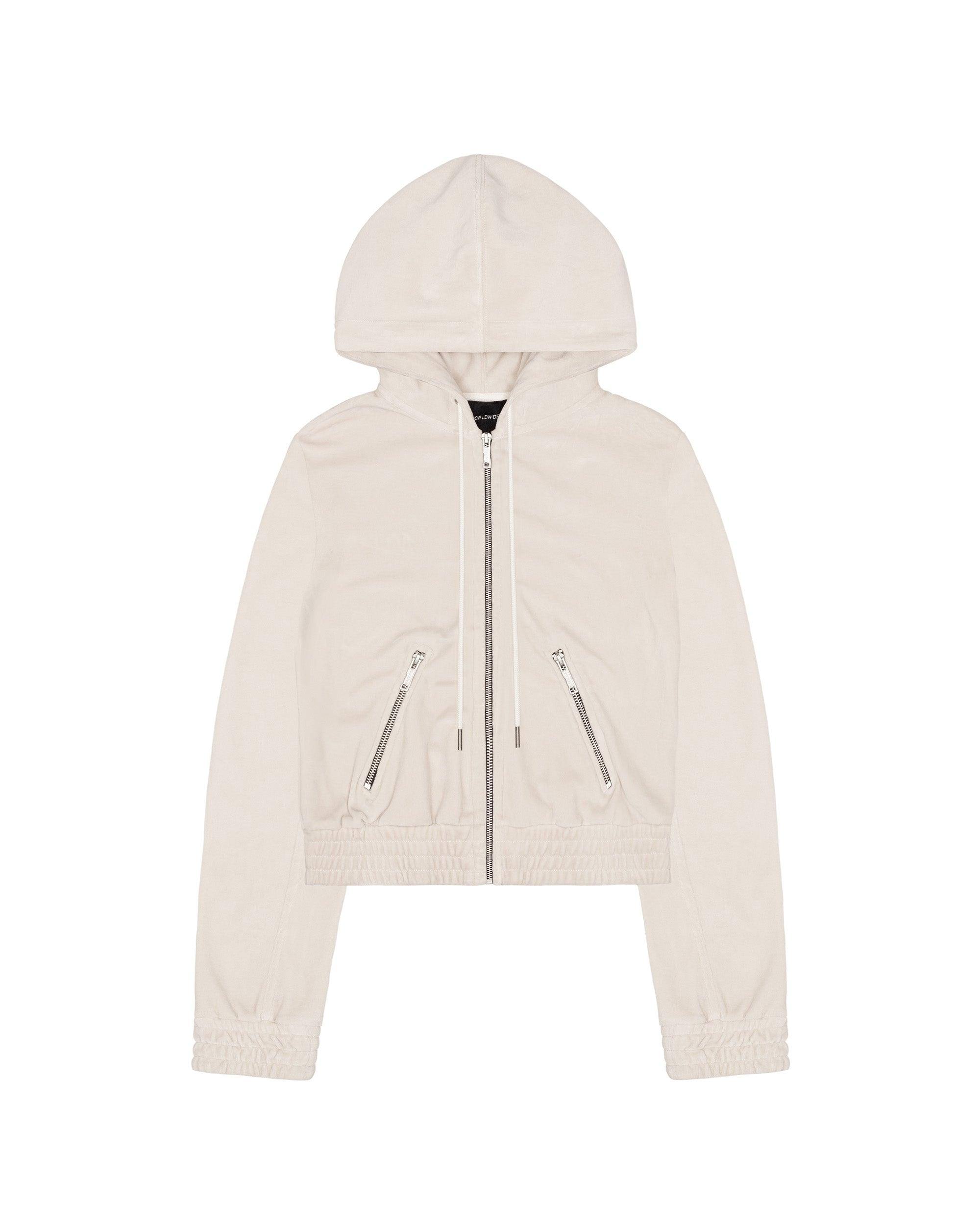 Velour hoodie
