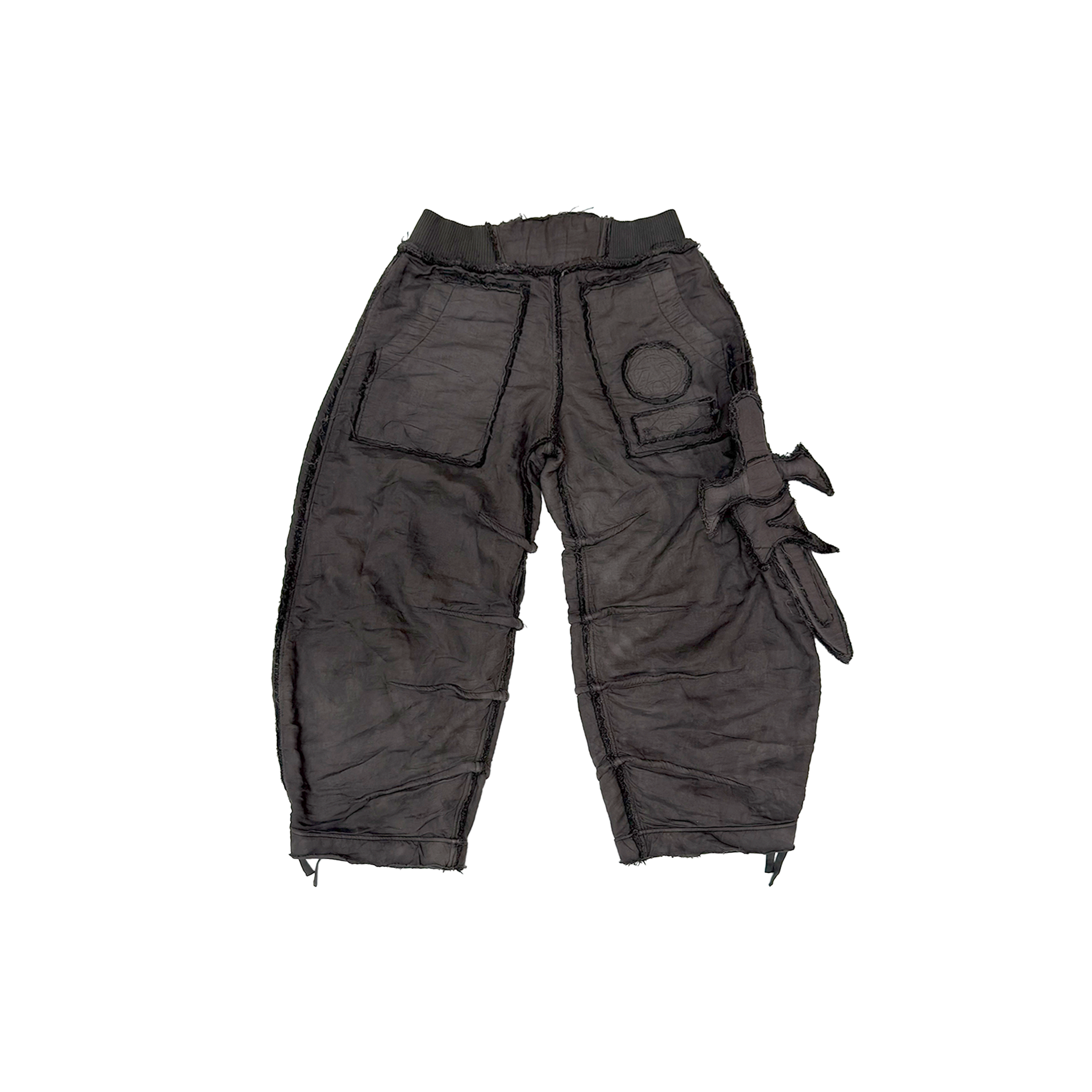 Mourning army track pant - warm grey