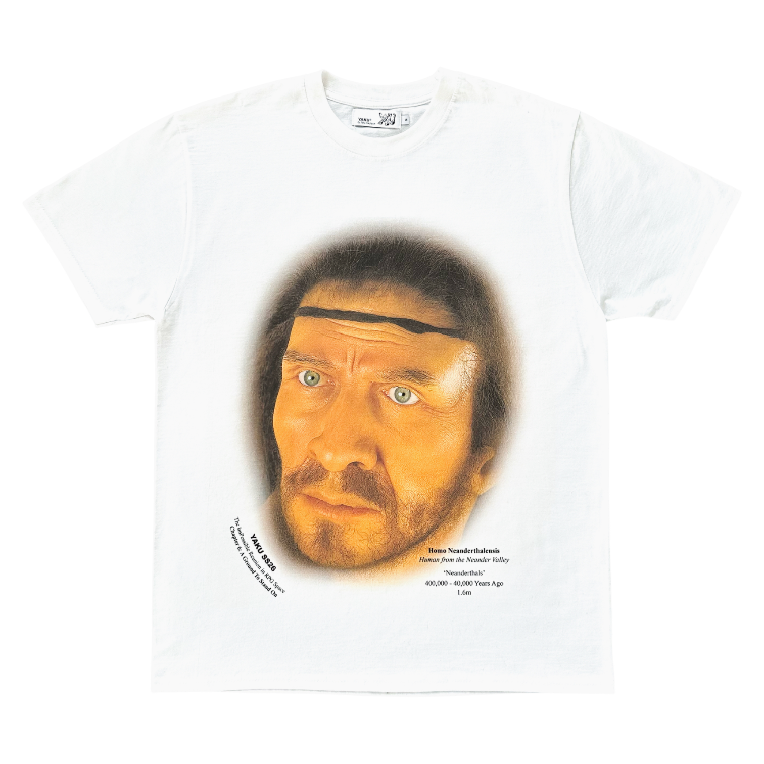 Neanderthal tee - white
