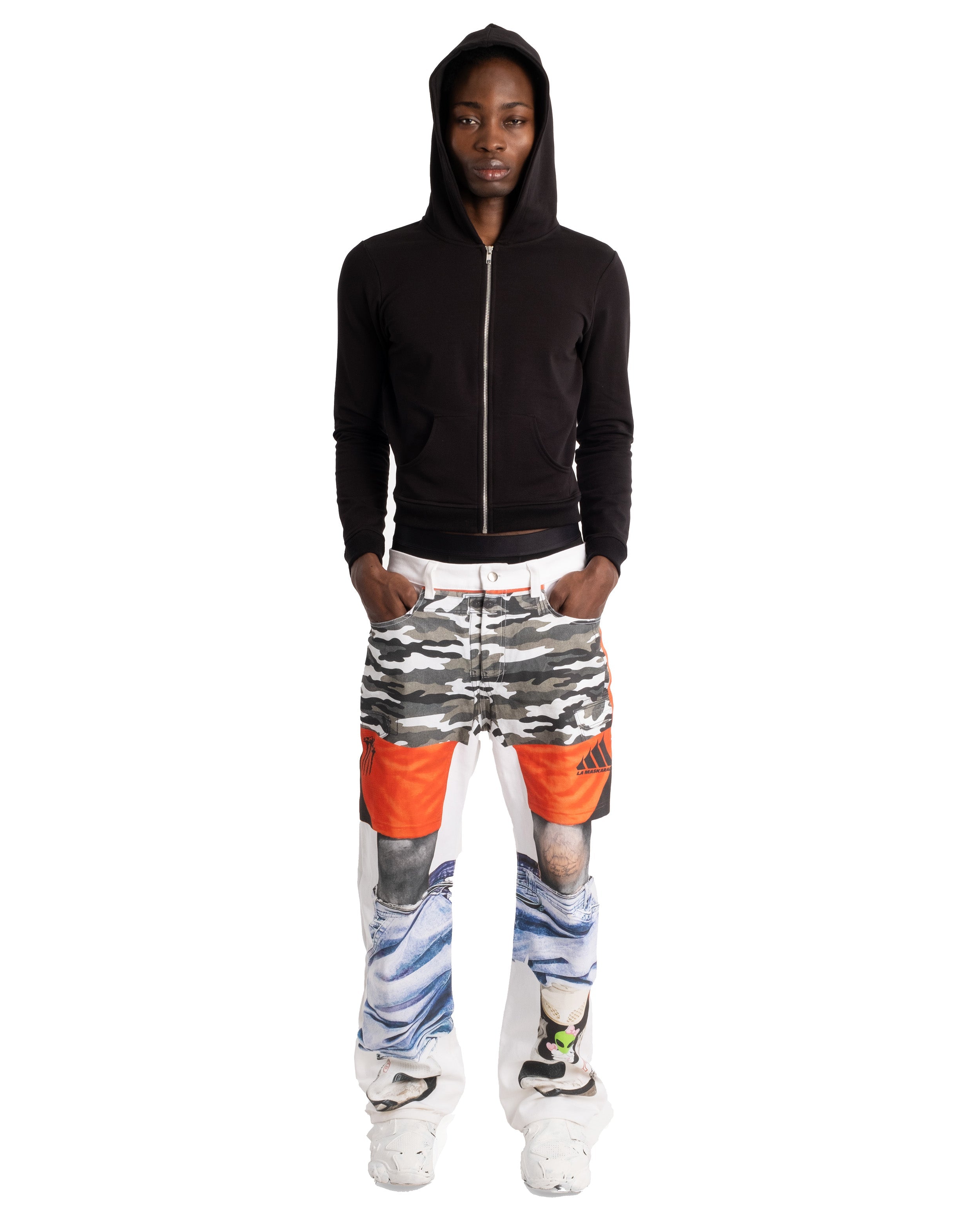 Layered pants
