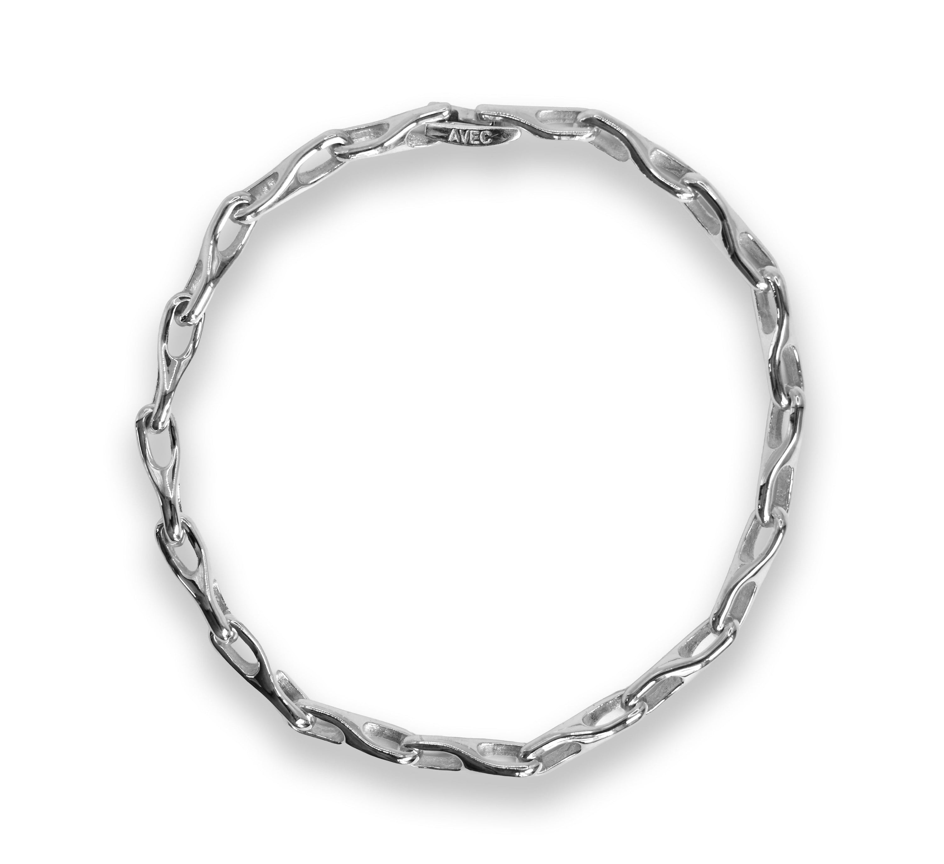 Wave chain bracelet