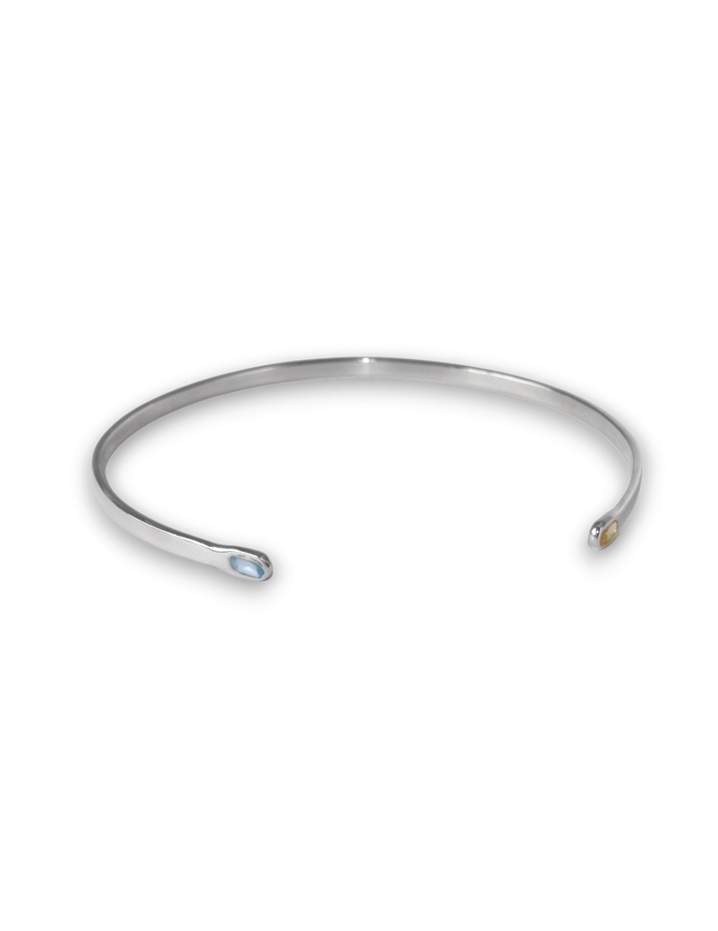 Wave color choker