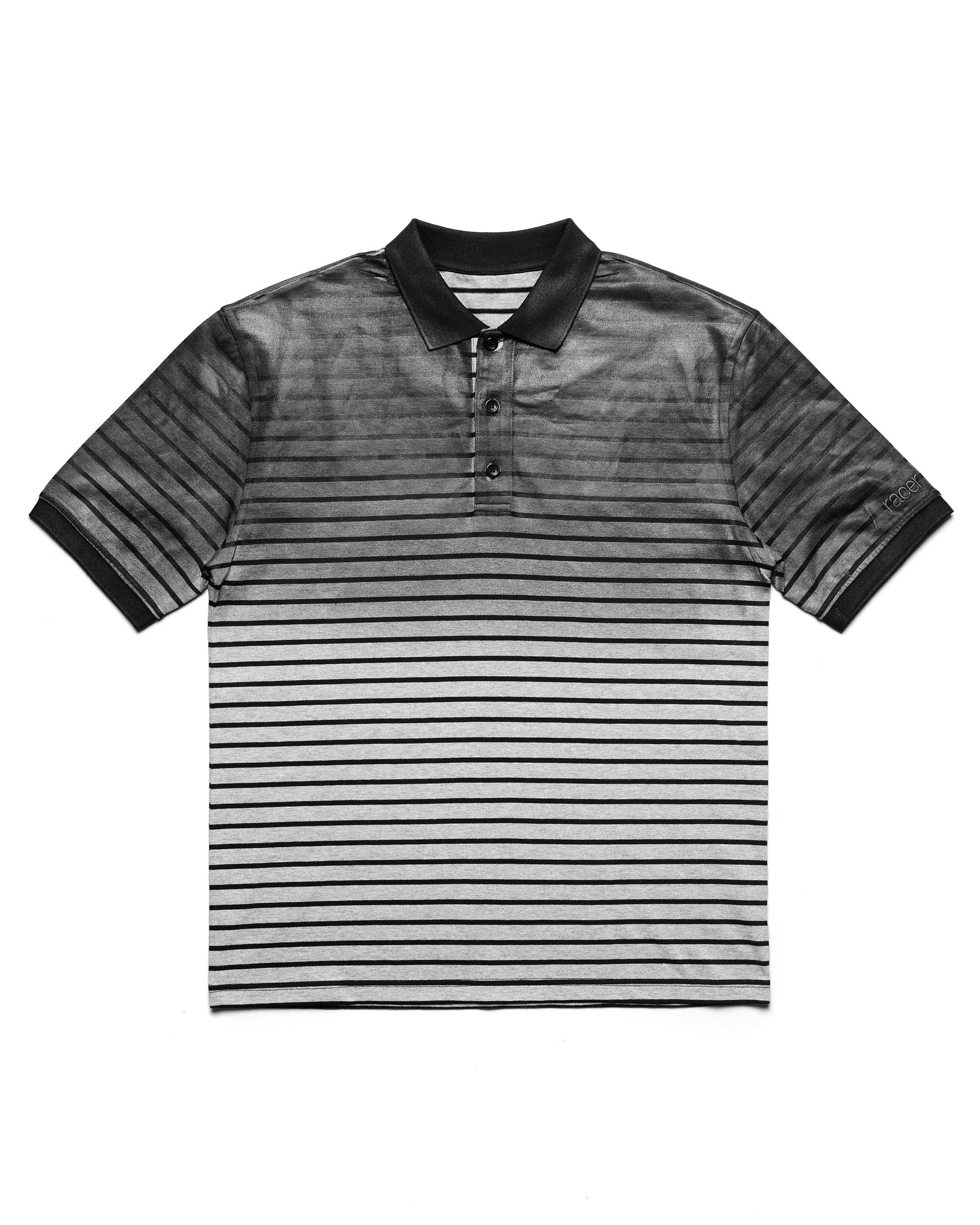 Gradient wax polo