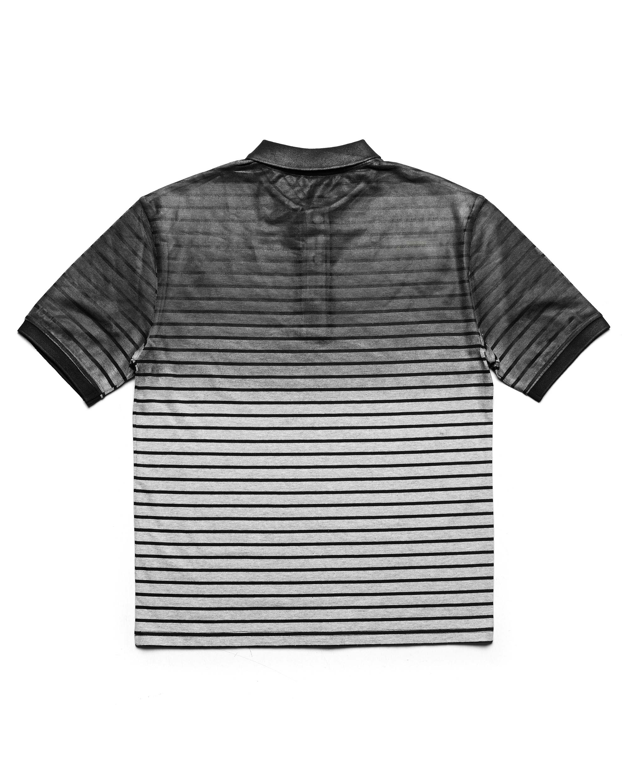 Gradient wax polo