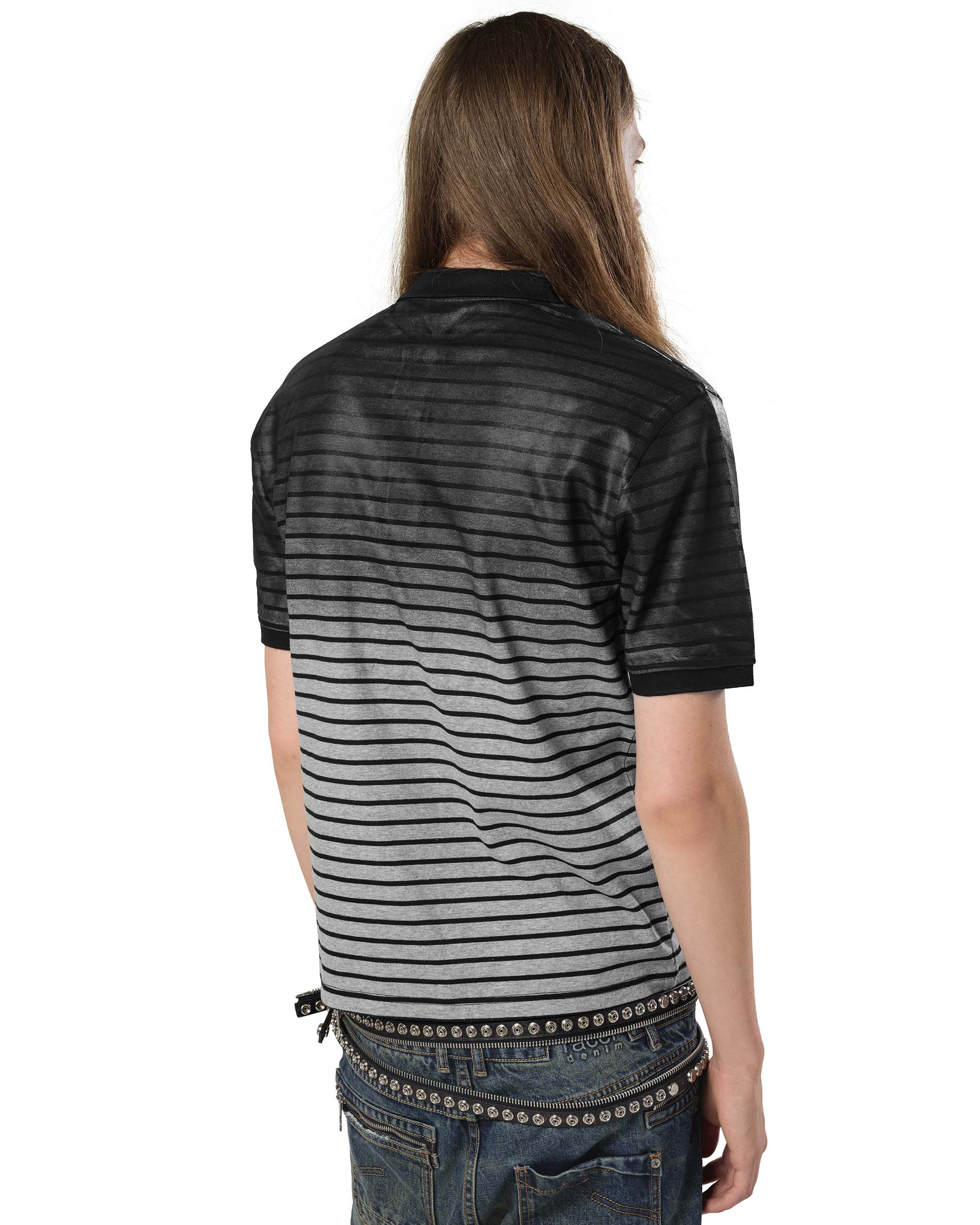Gradient wax polo