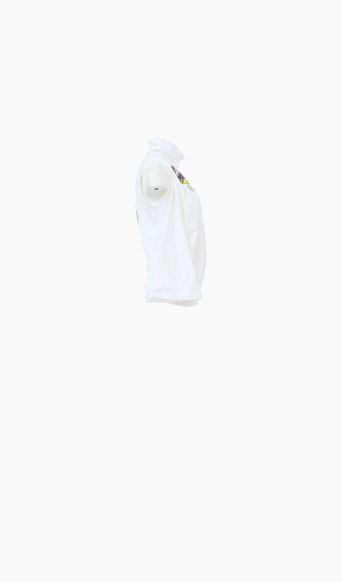 Piped & draped ts top