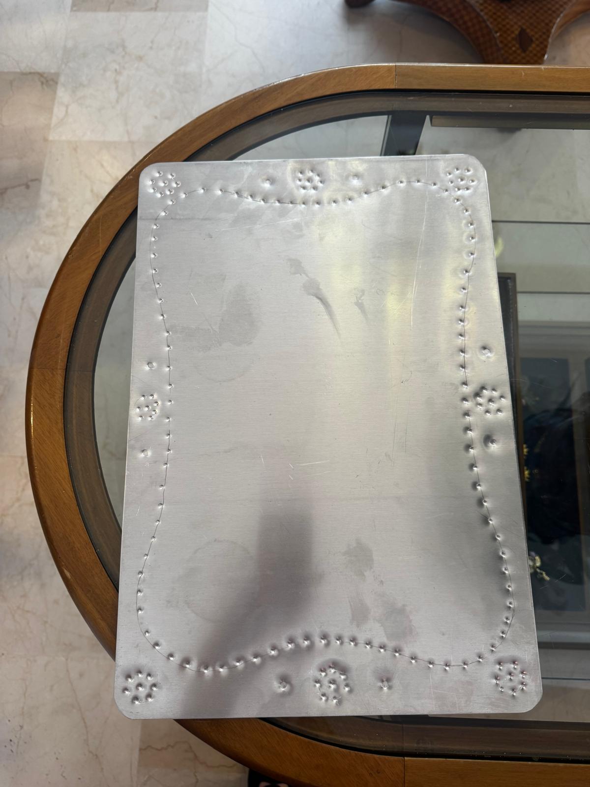 Aluminium table mat