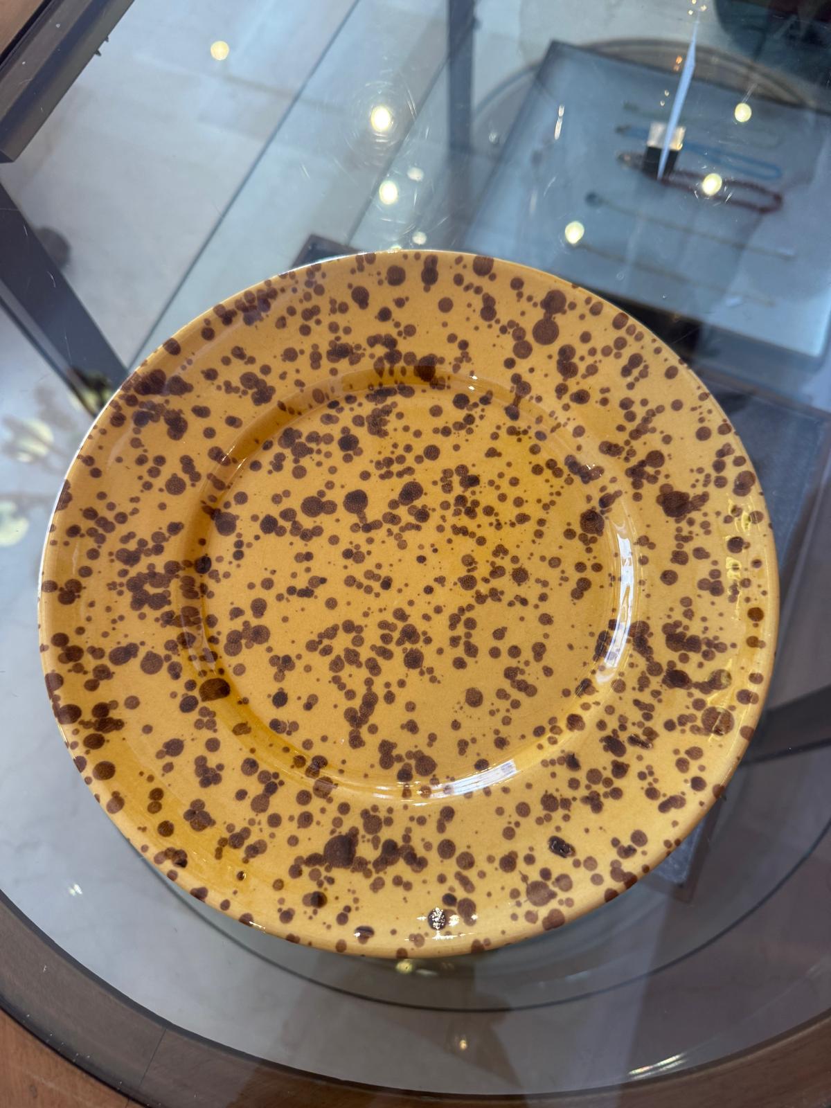 Mini leopard schizzo dinner plate