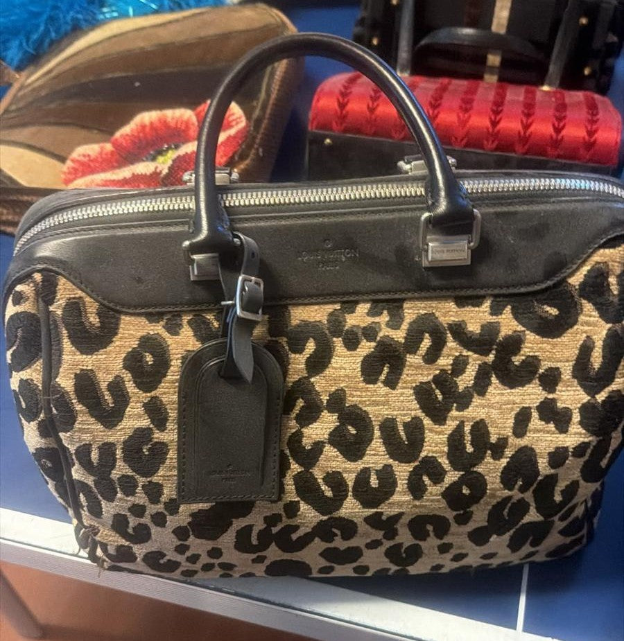 Louis vuitton leopard bag