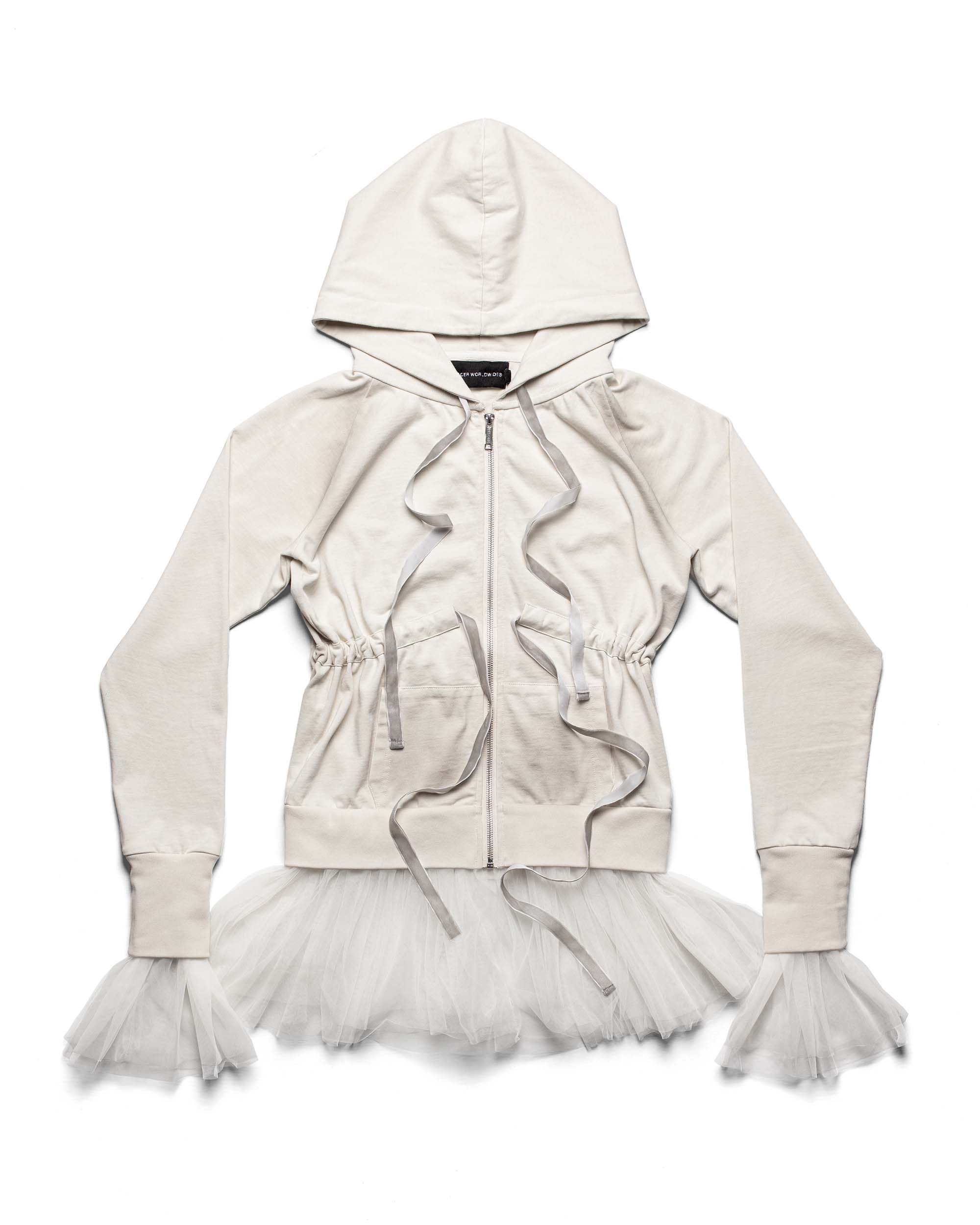 Frill hoodie