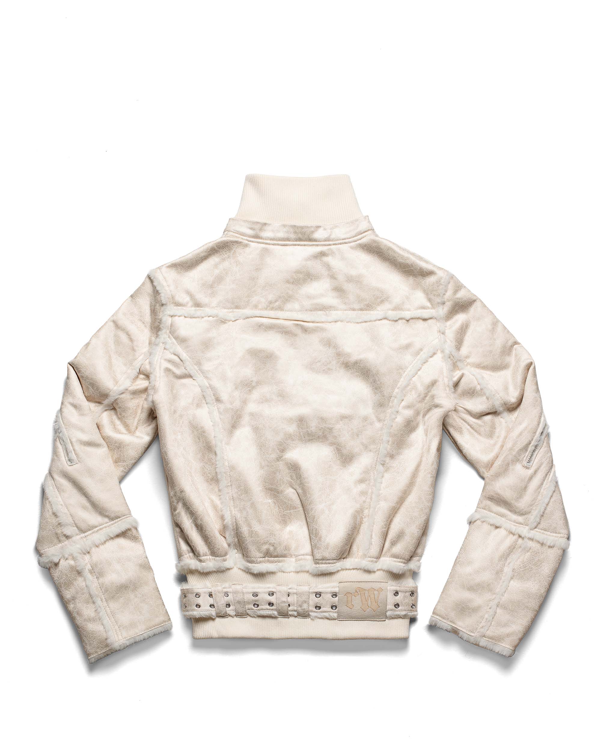 Snow sheepskin jacket