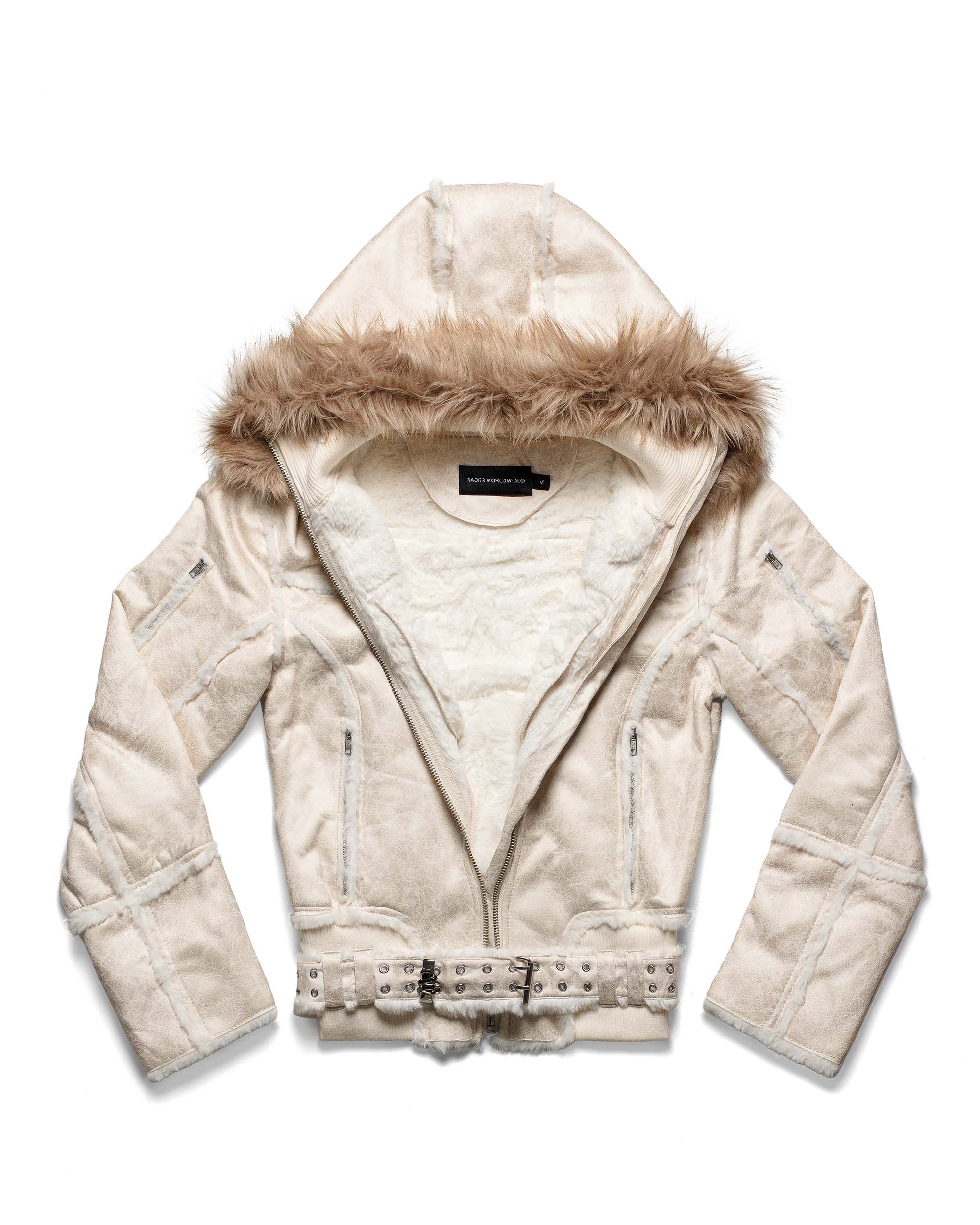 Snow sheepskin jacket