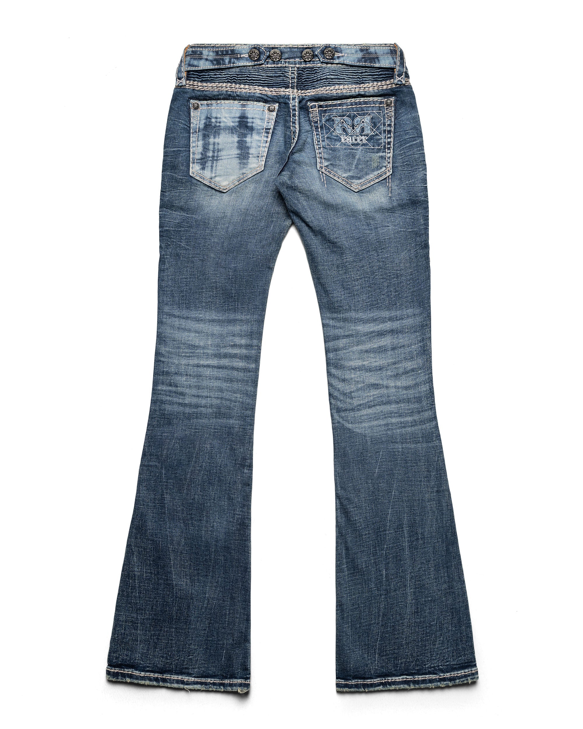 Rock revival women's light bootcut denim