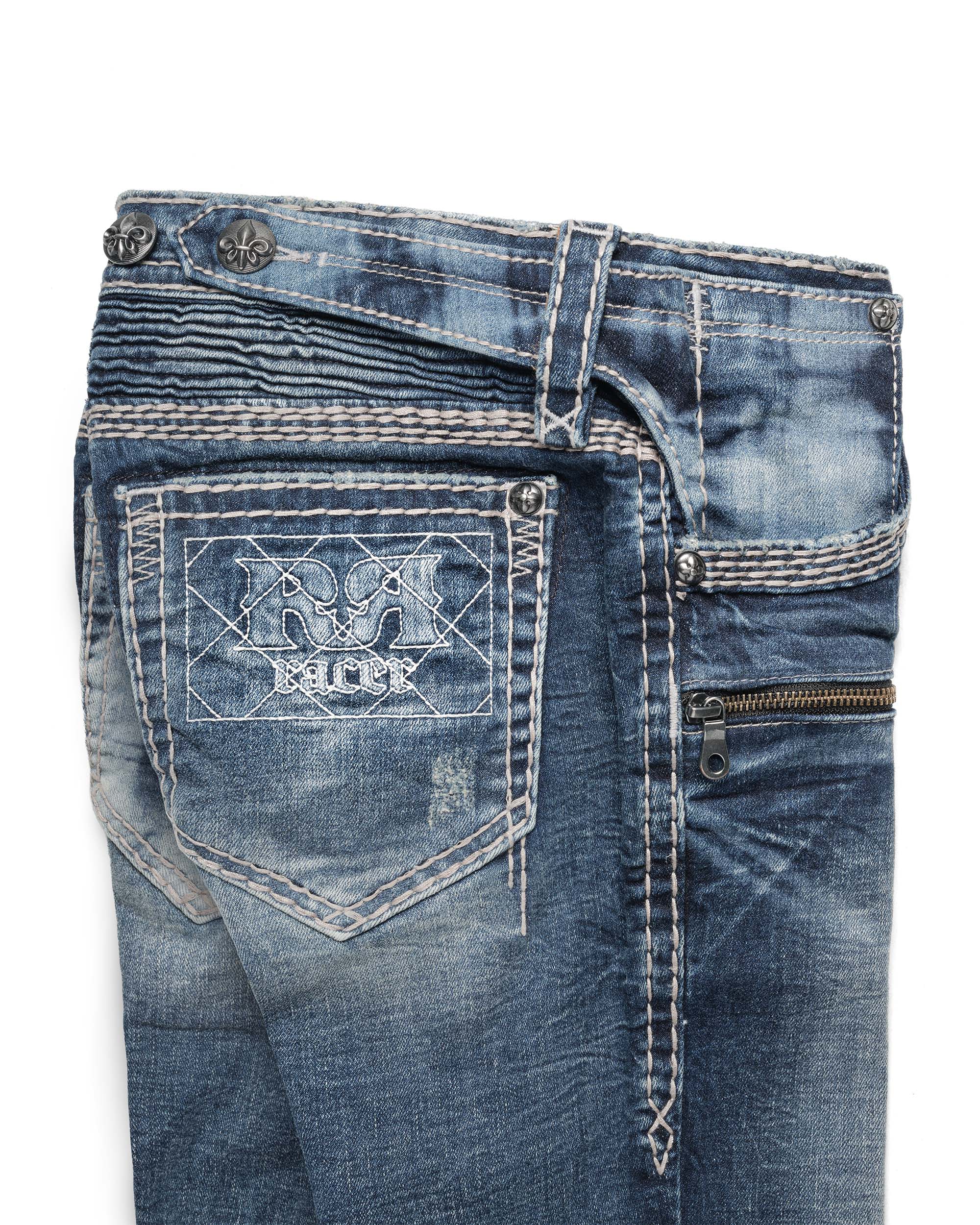 Rock revival women's light bootcut denim