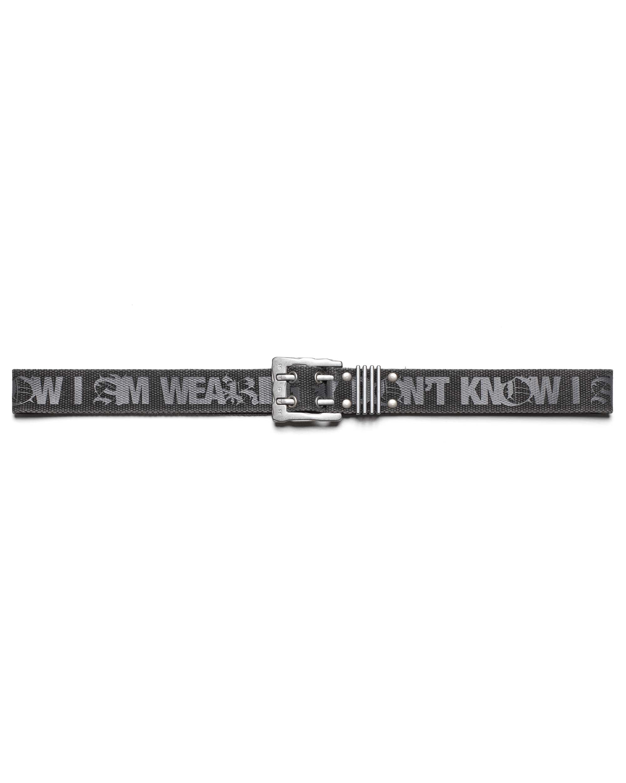 They don't know it's racer belt