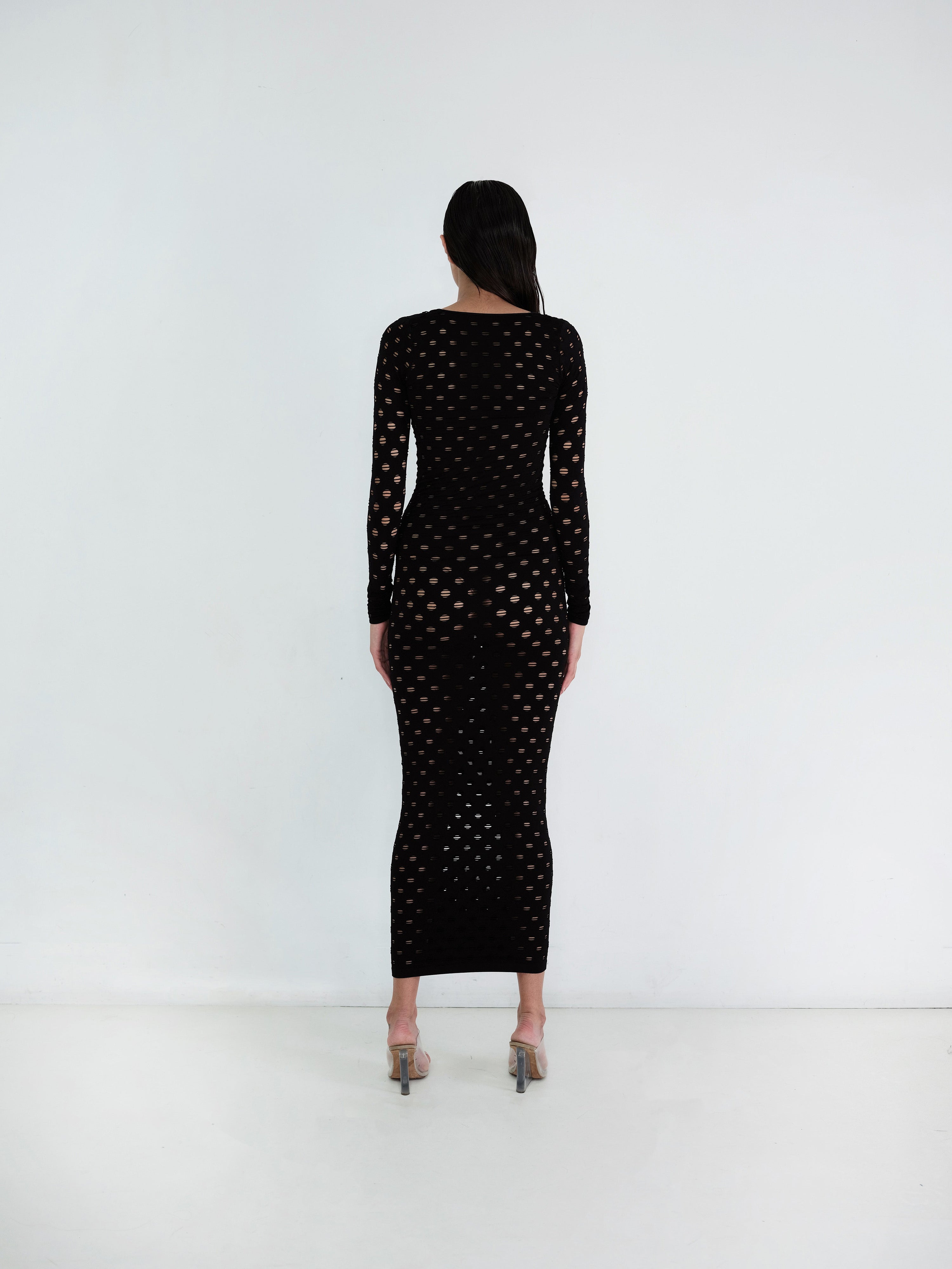 Perforated gown