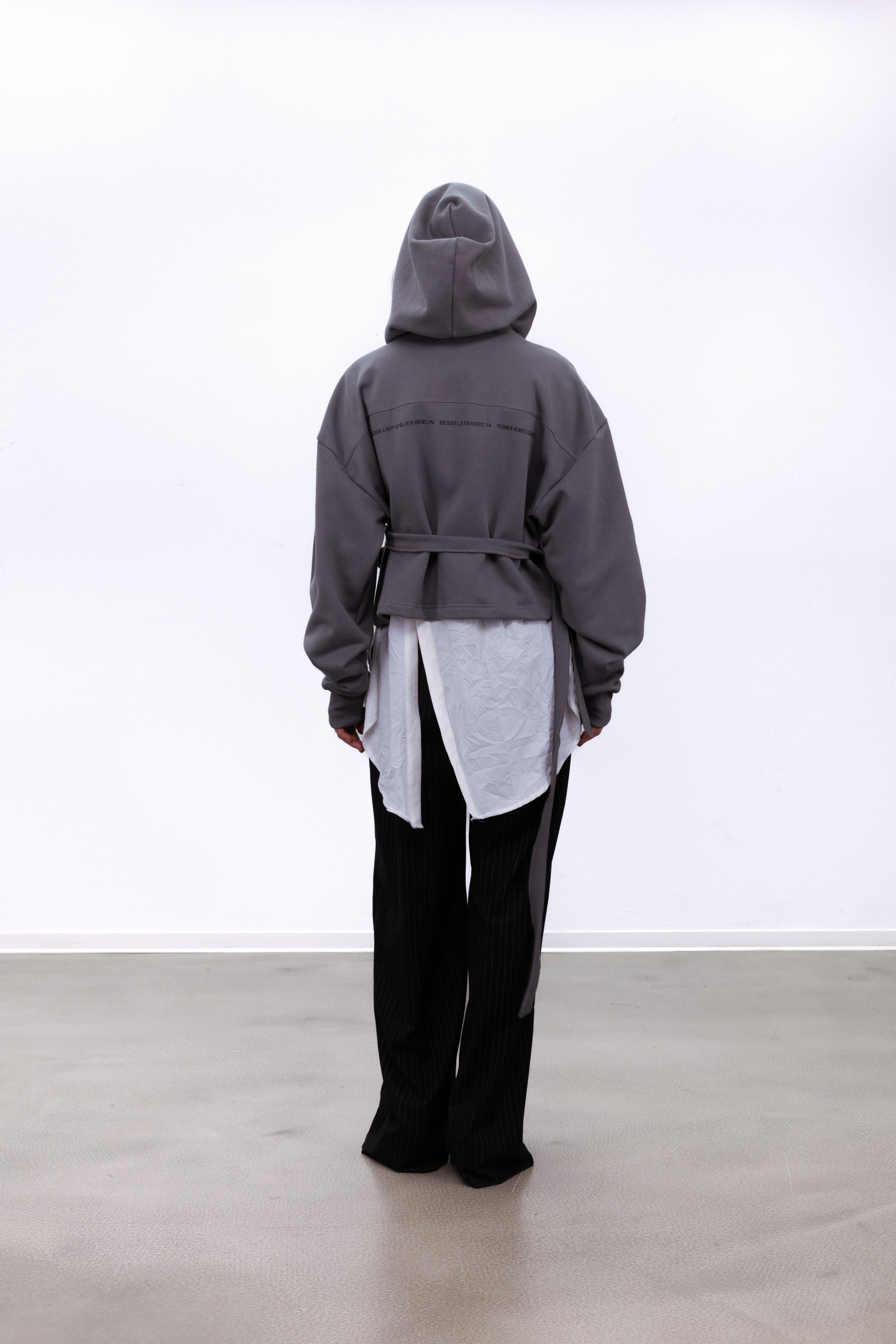 Zip jacket grey