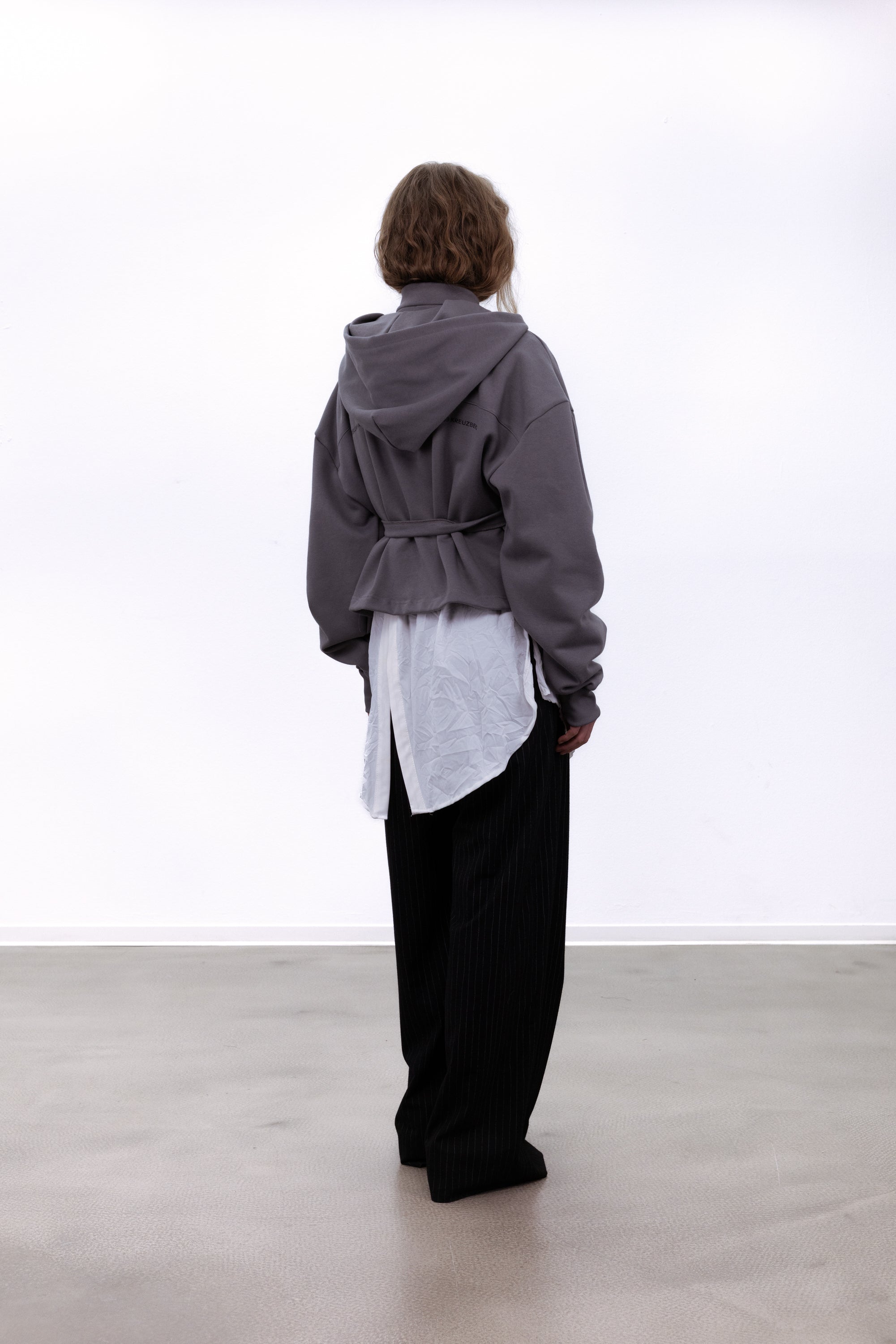 Zip jacket grey