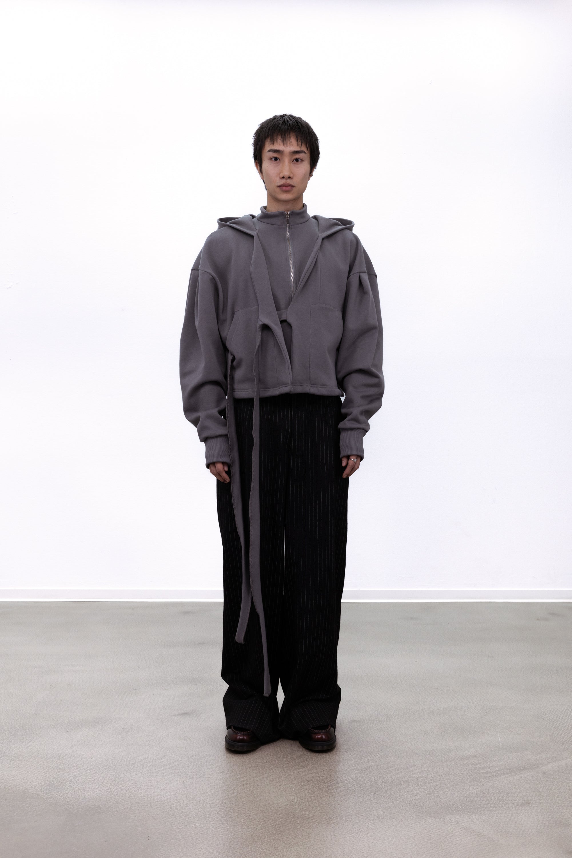 Zip jacket grey