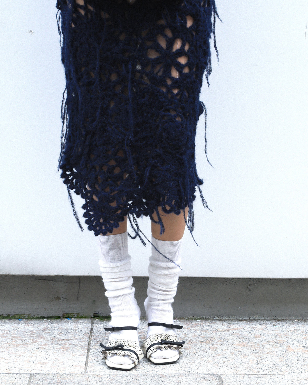 Longuette winter haze crochet