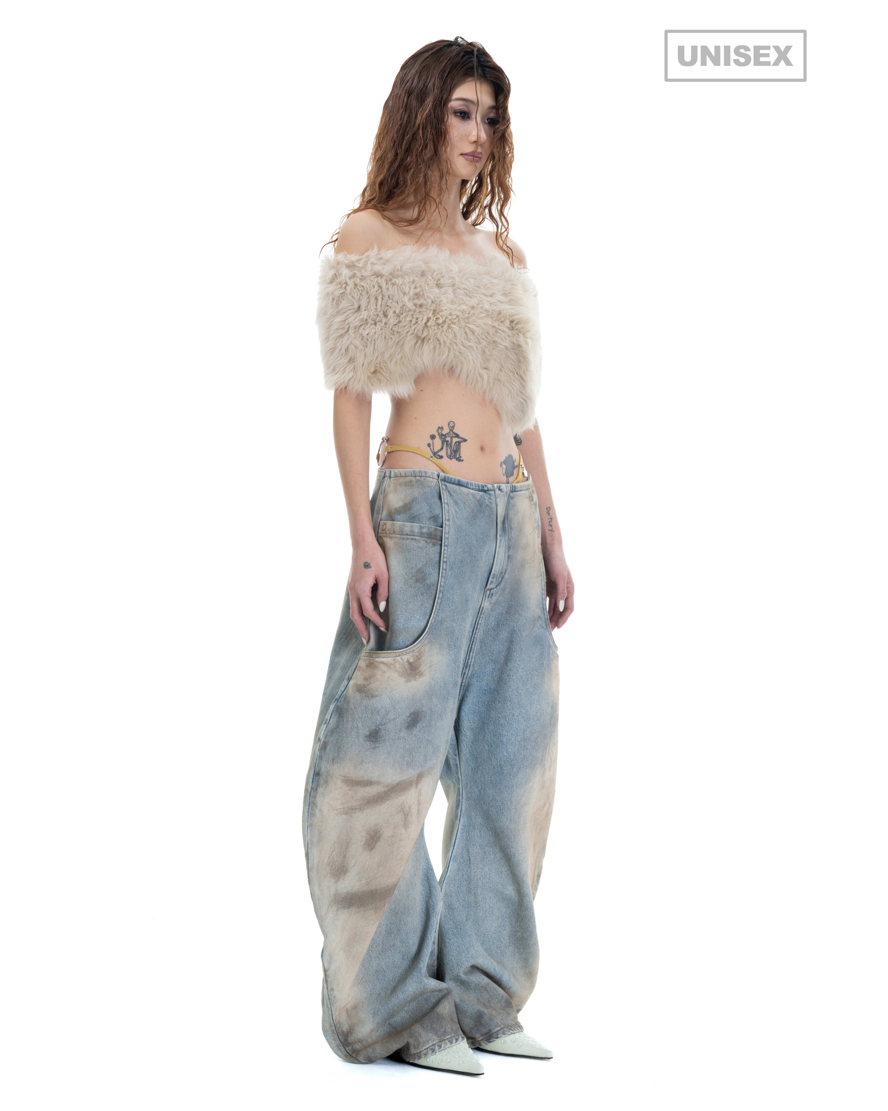Wreck juice- denim trouser- lb